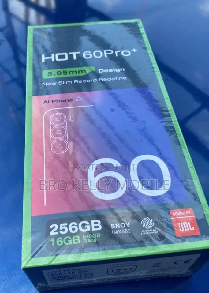 New Infinix Hot 60 Pro+ 256 GB Bronze