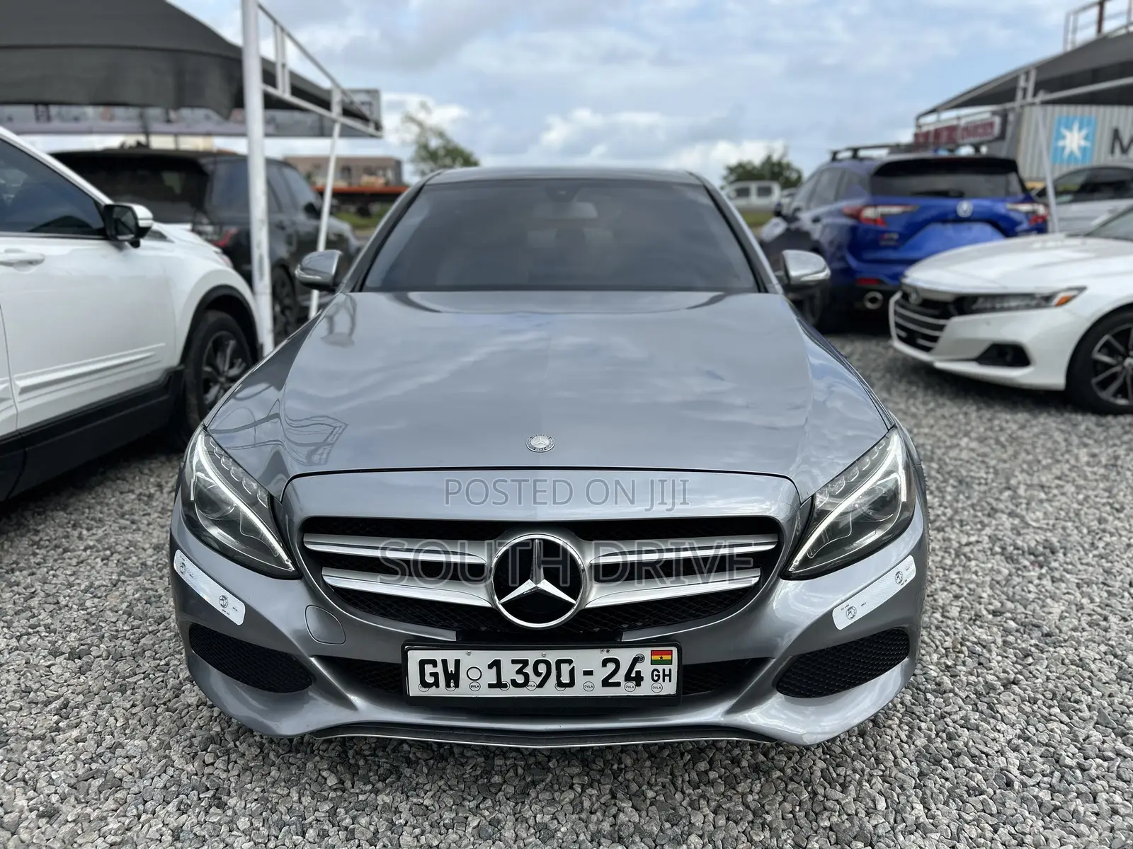 Mercedes-Benz C300 Luxury 4dr AWD 4Matic Sedan (2.0L 4cyl 7A) 2015 Gray