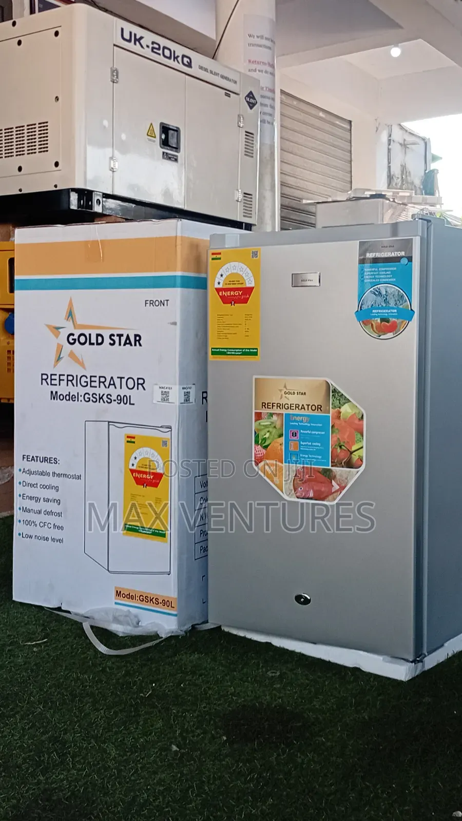 Gold Star 90L Chest Freezer – Ideal for Small Businesses 90L
