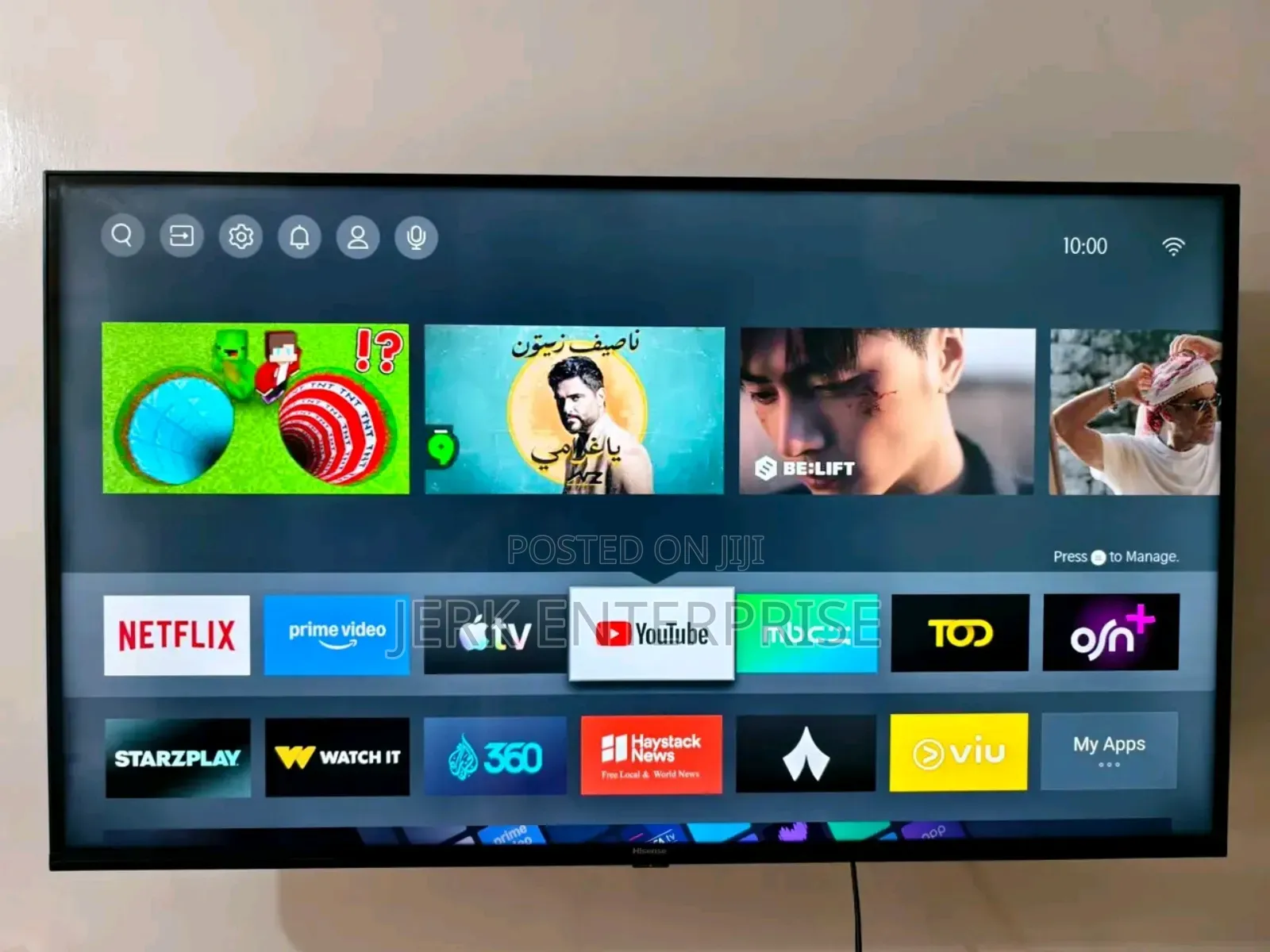 Hisence 43inches TV