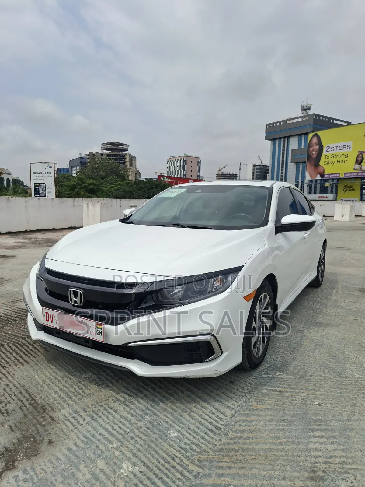 Honda Civic EX Sedan 2020 White