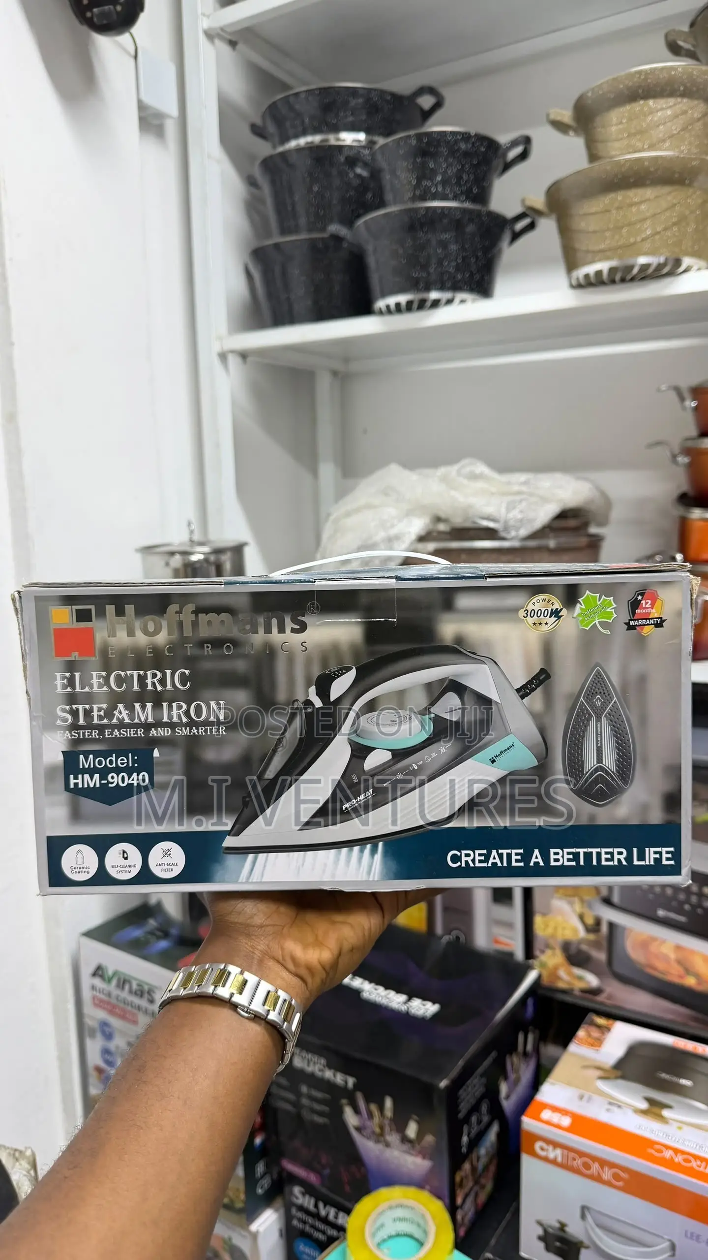 Hoffmans Steam Iron