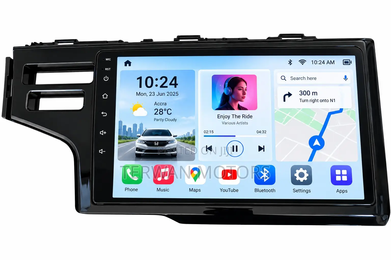 New Android Car Tape for Honda Fit 2014 to 2020