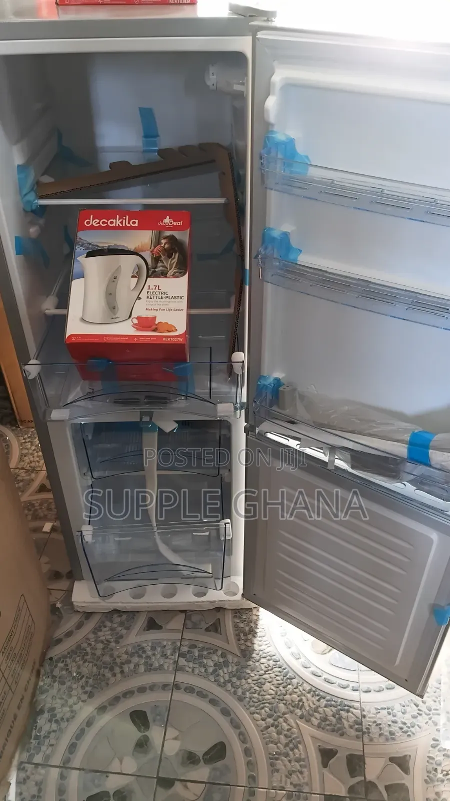 Quality Refrigerator Flamino Fridge 165L Plus Free Kettle