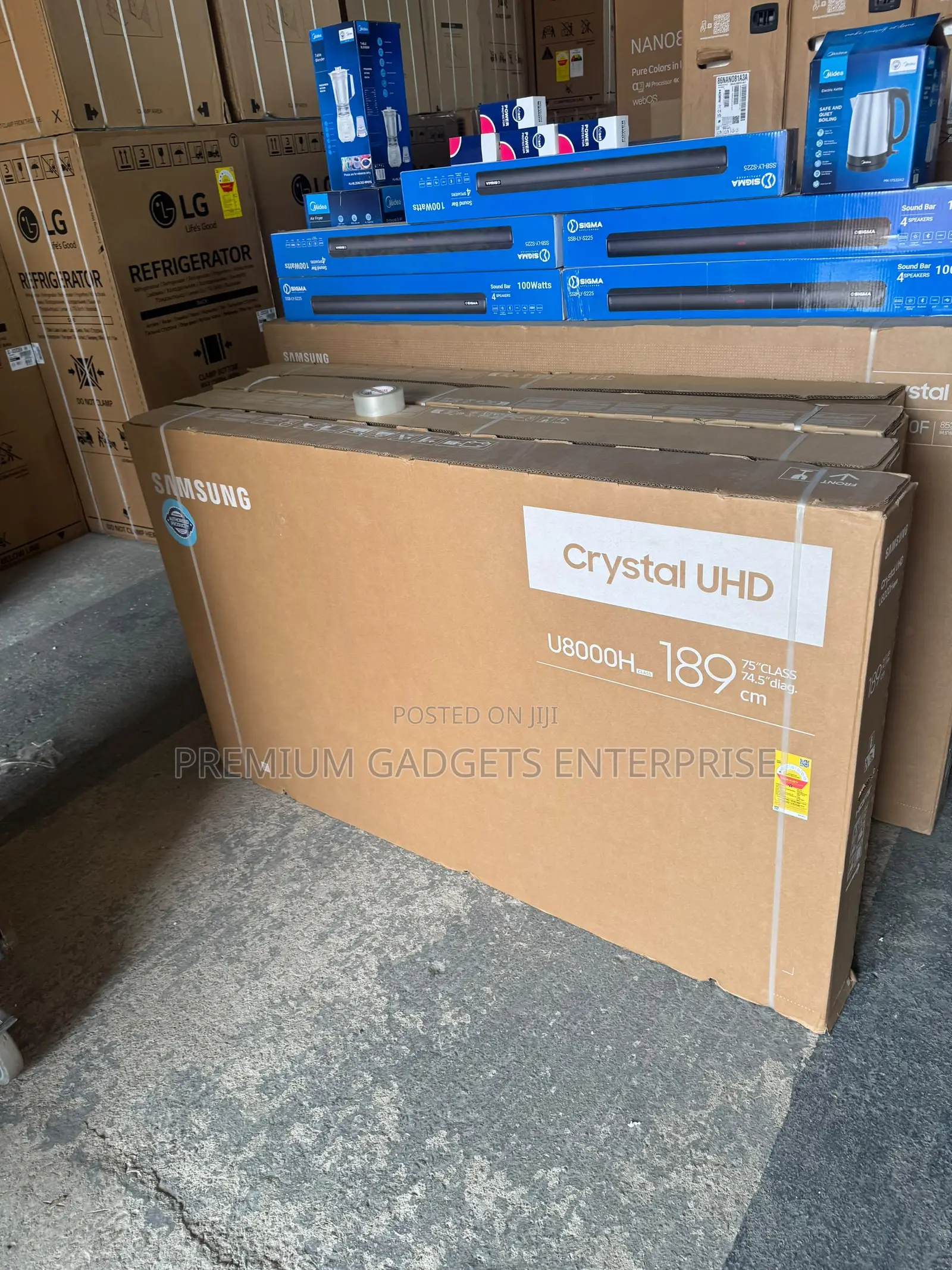 Samsung 75" Crystal UHD | One UI Tizen 2026 Model 75U8000H Smart TV