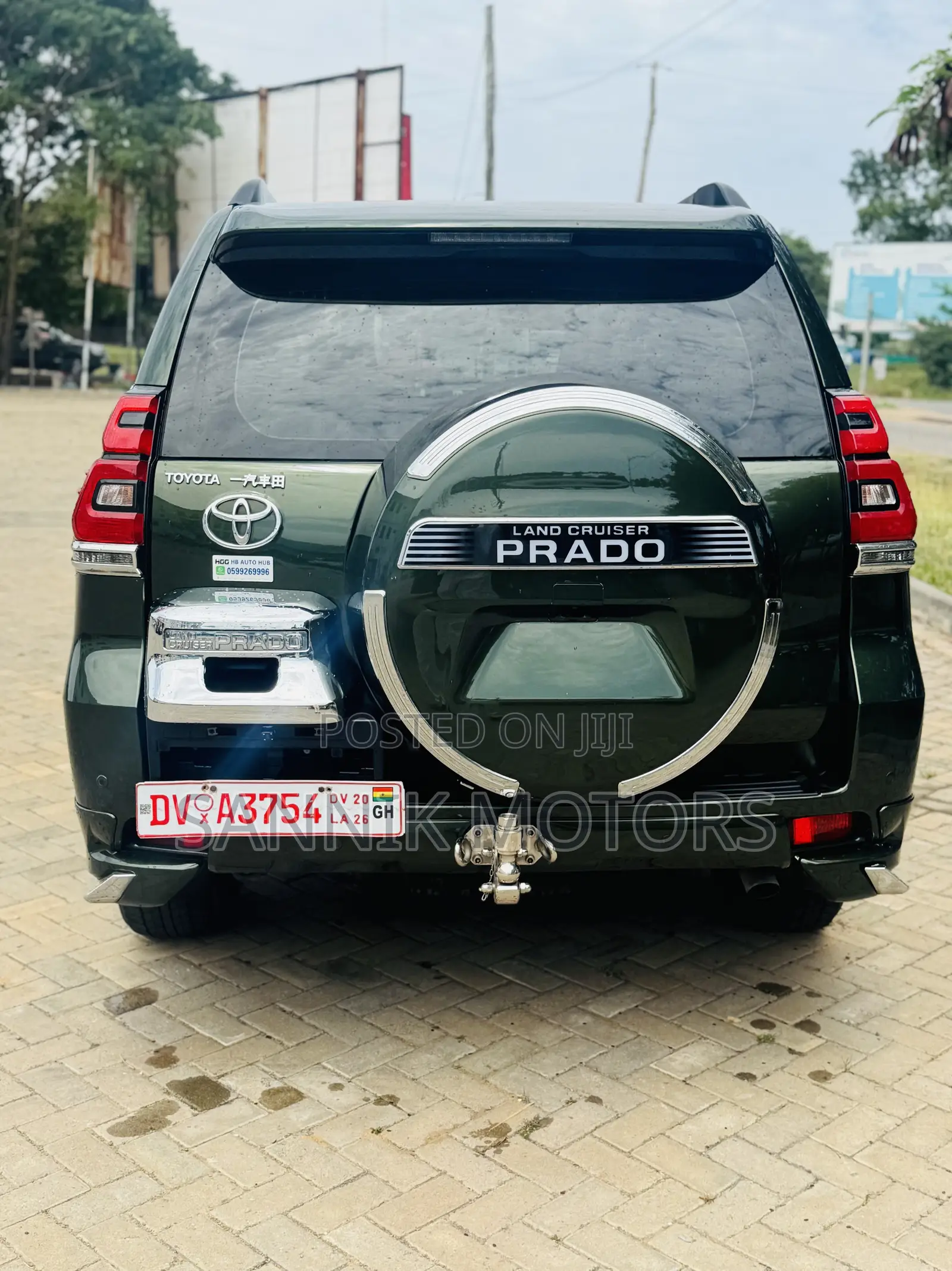 Toyota Land Cruiser Prado 2.7 2017 Green