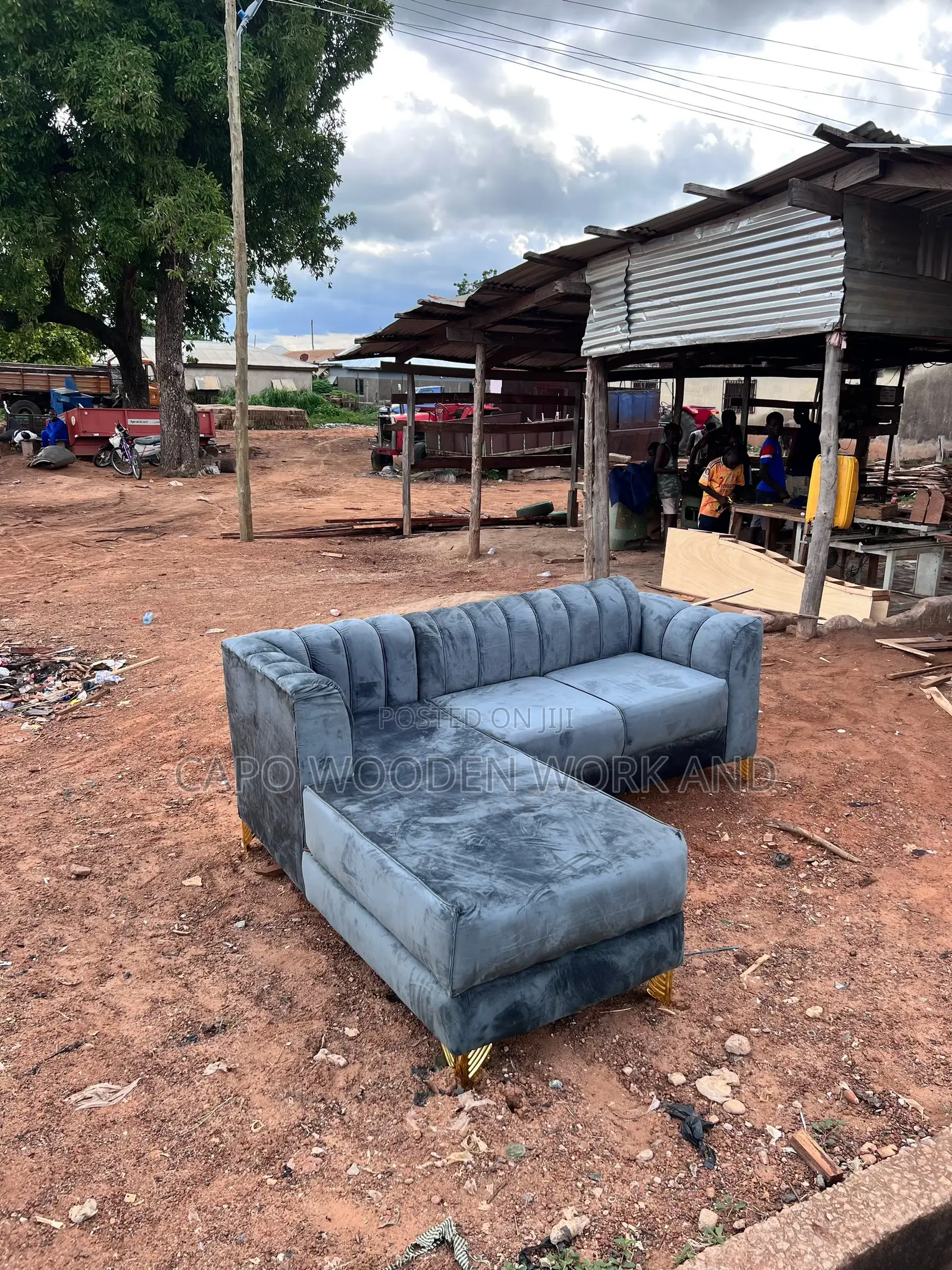 L Shape Sofa Chair