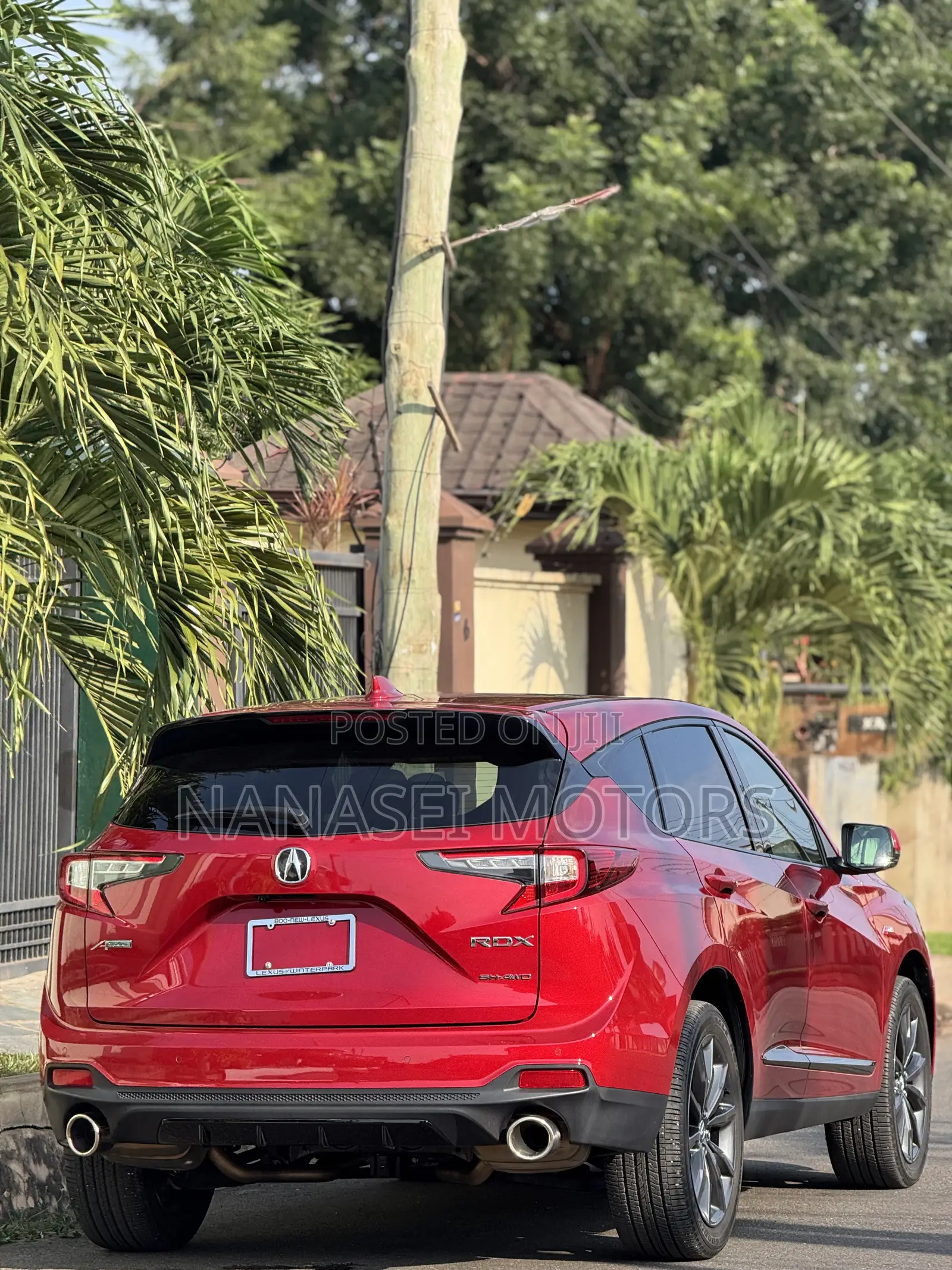 Acura RDX SH-AWD w/A-Spec Advance Package 2025 Red