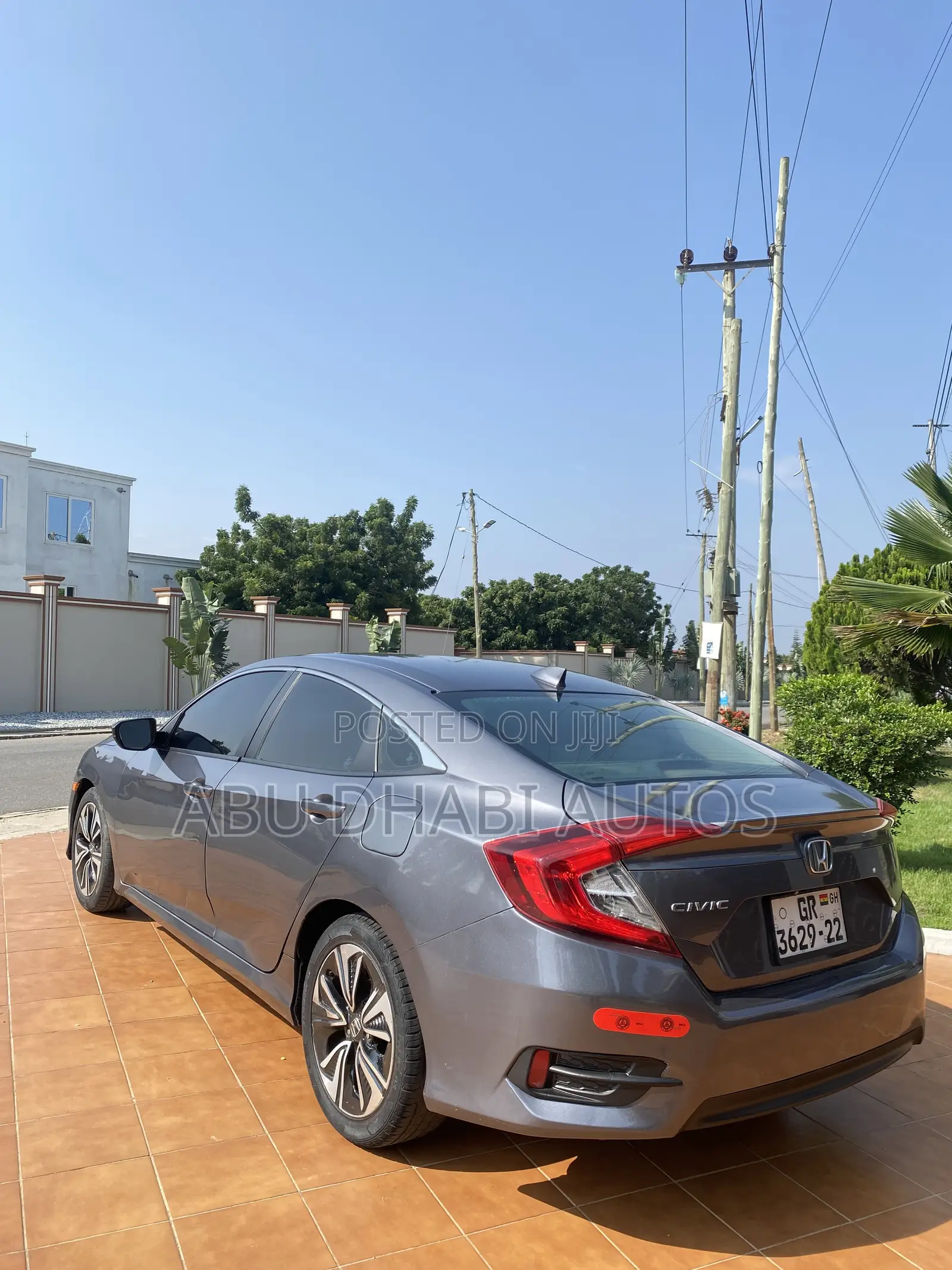 Honda Civic EX-L 4dr Sedan (1.5L 4cyl) 2017 Gray