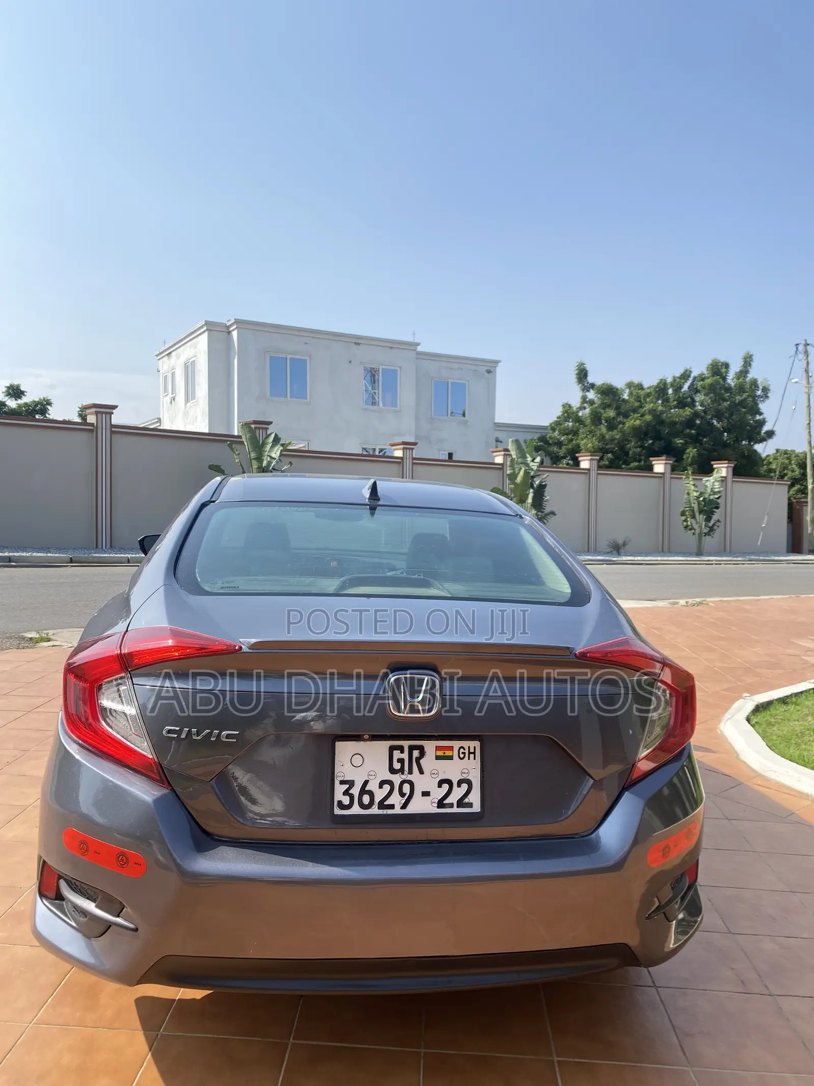 Honda Civic EX-L 4dr Sedan (1.5L 4cyl) 2017 Gray