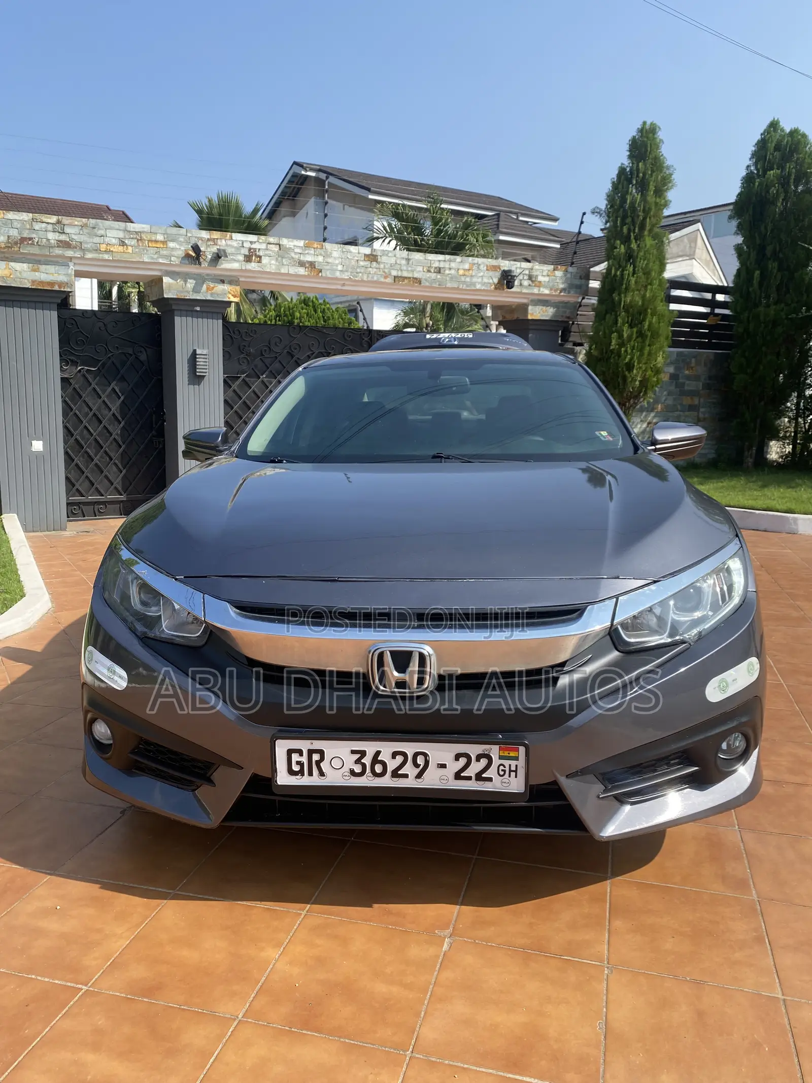 Honda Civic EX-L 4dr Sedan (1.5L 4cyl) 2017 Gray