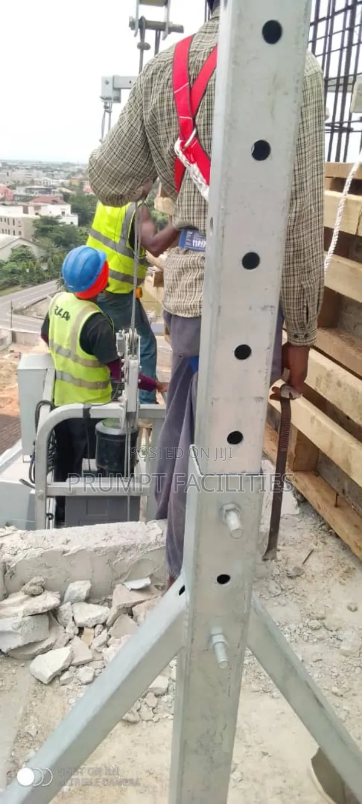 Craddle for Height Construction