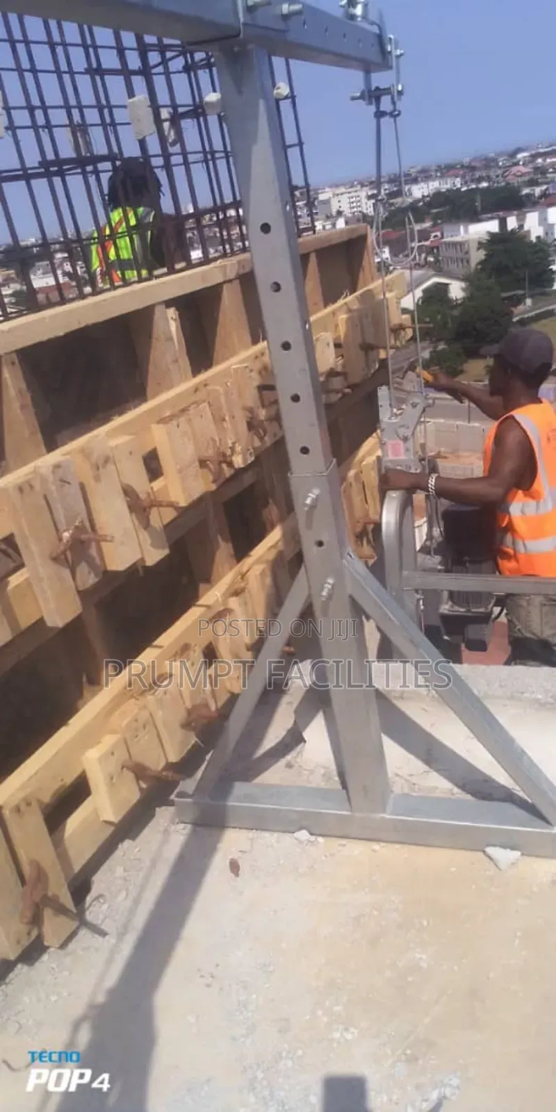 Craddle for Height Construction