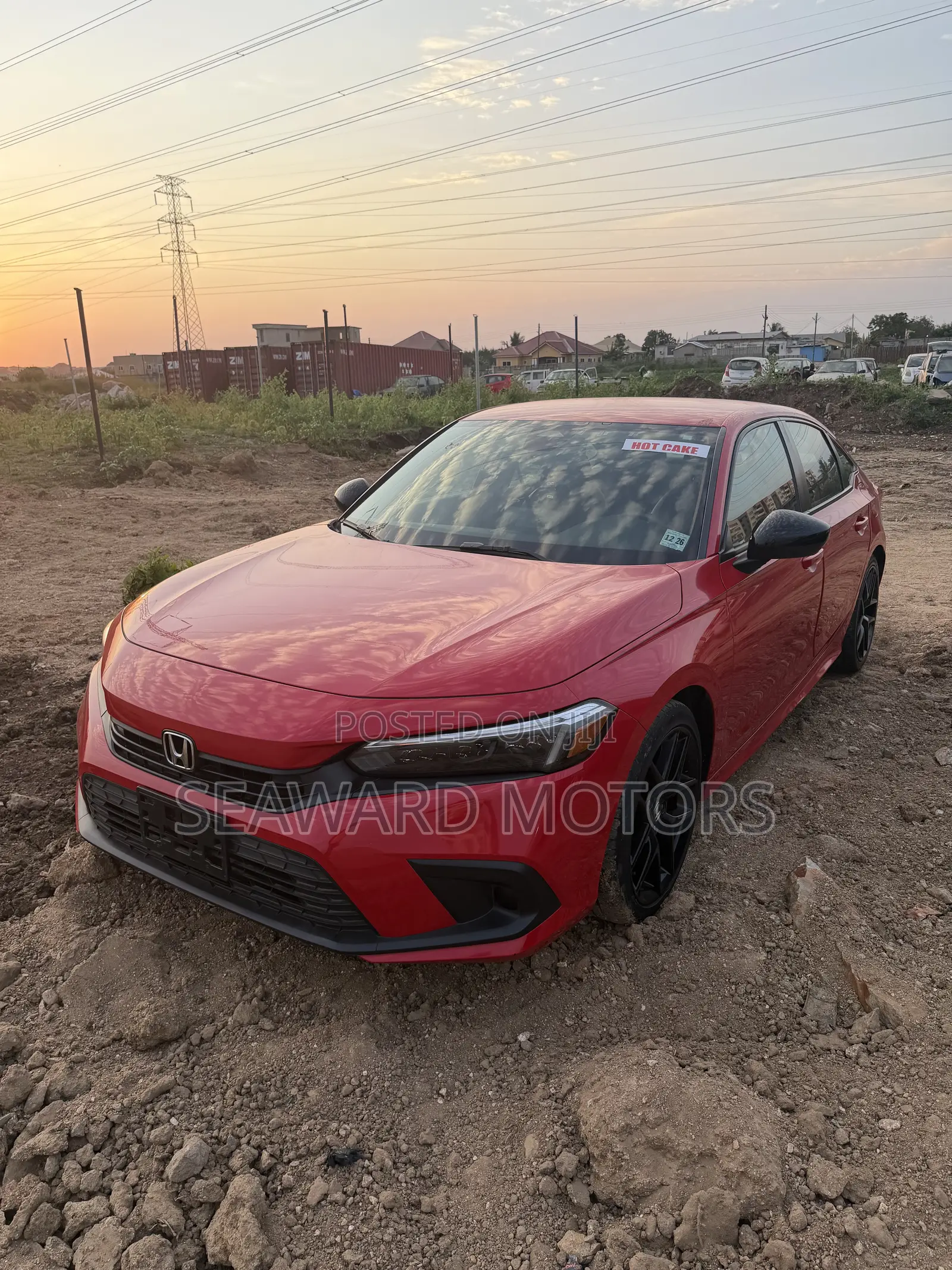 Honda Civic Sport 2022 Red