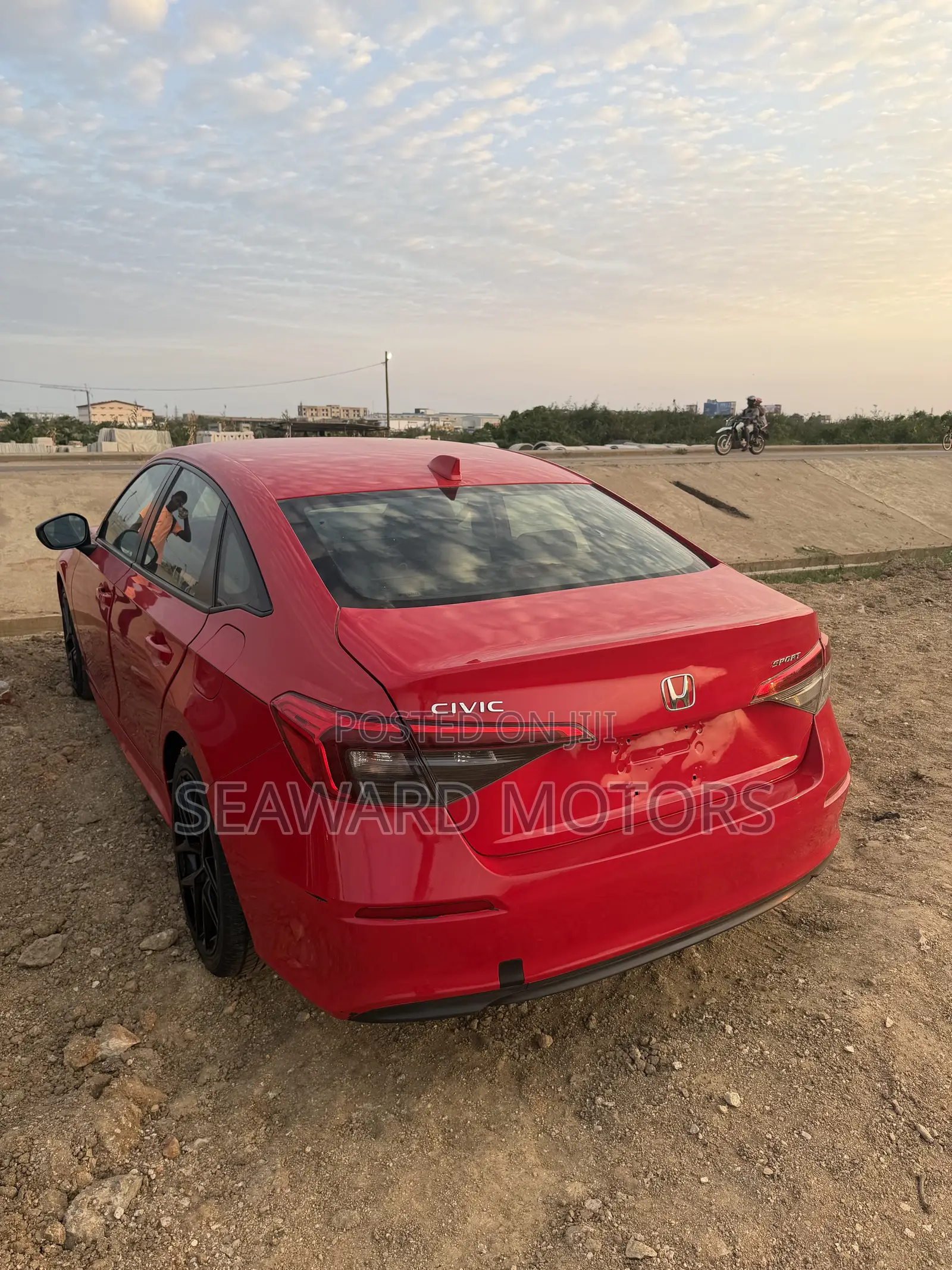 Honda Civic Sport 2022 Red