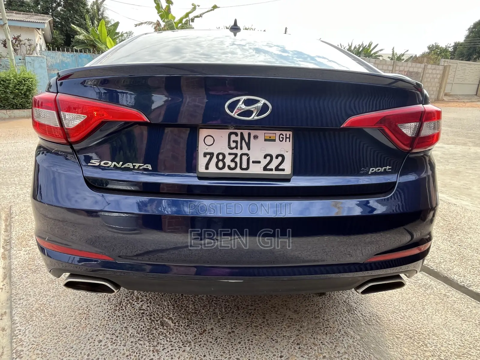 Hyundai Sonata Sport Sedan FWD (2.4L 4cyl 6A) 2016 Blue