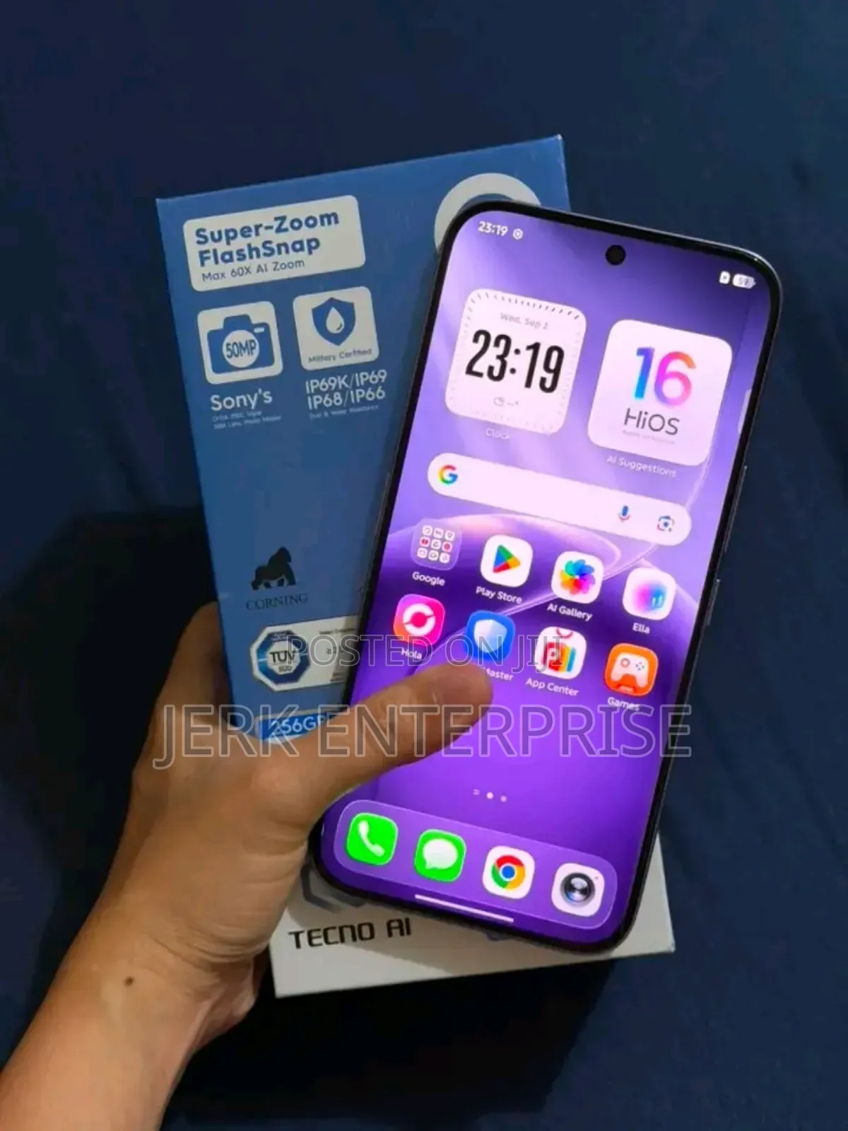 New Tecno Camon 50 Ultra 512 GB Blue
