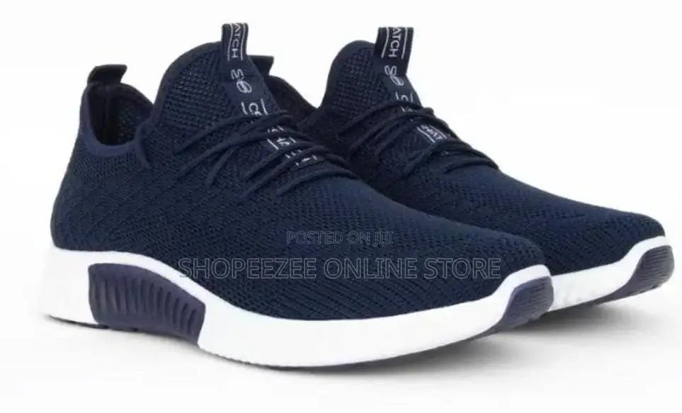 Crosshatch Rideout Breathable Sneakers - Navy Blue