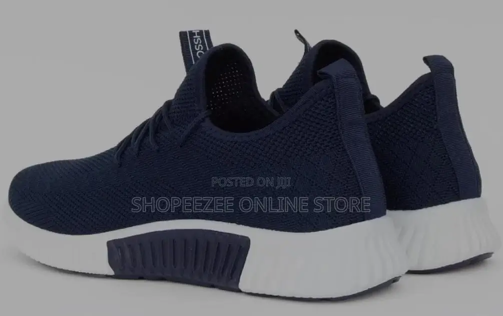 Crosshatch Rideout Breathable Sneakers - Navy Blue