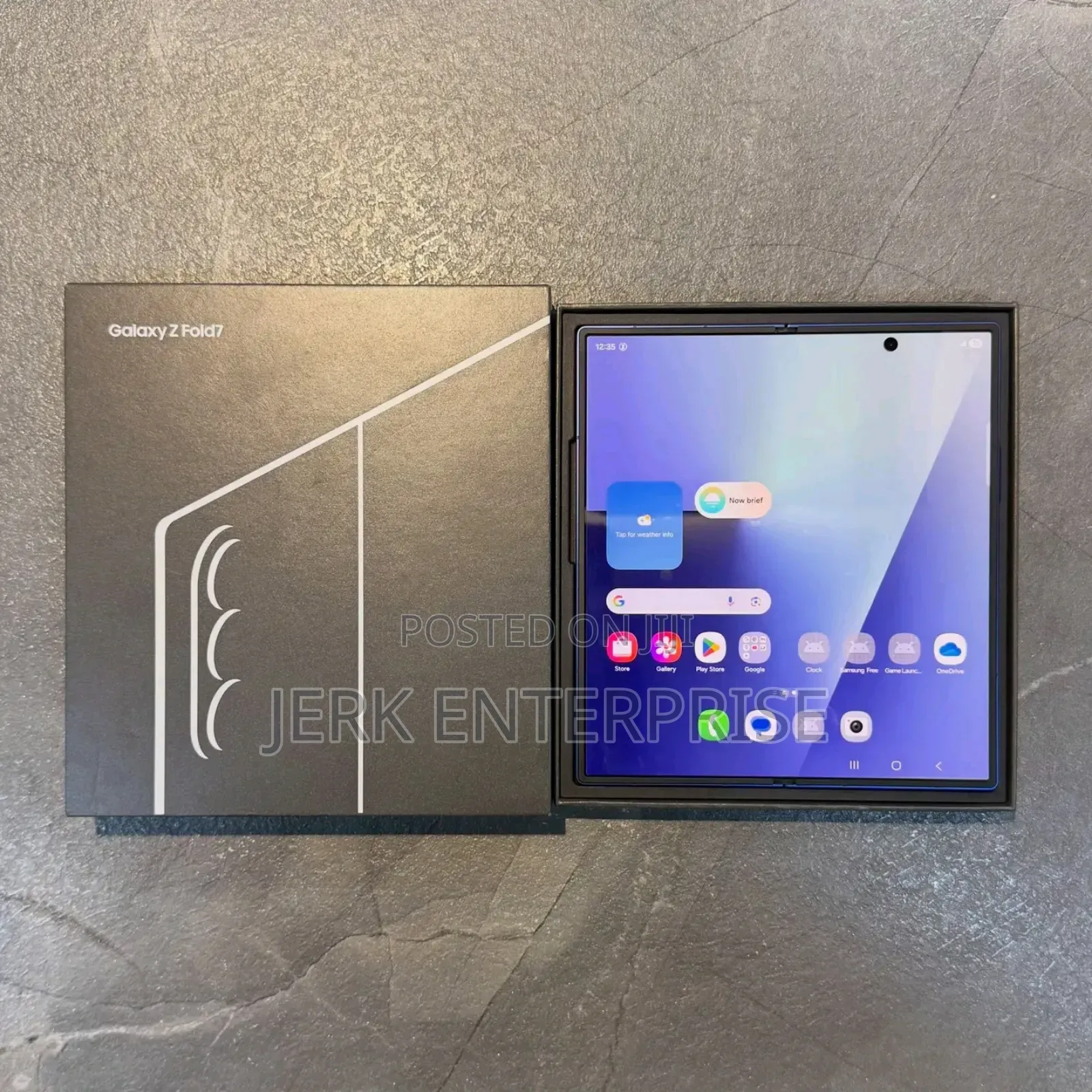 New Samsung Galaxy Z Fold7 1 TB Black