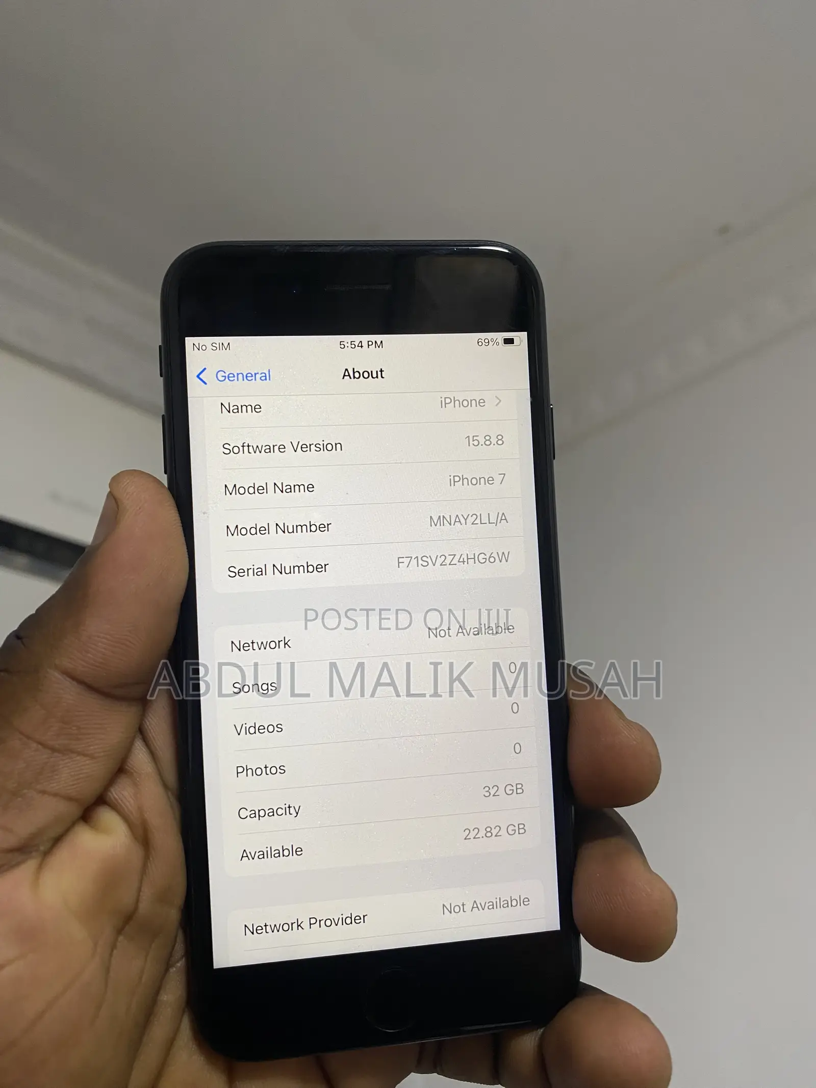 Apple iPhone 7 32 GB Black