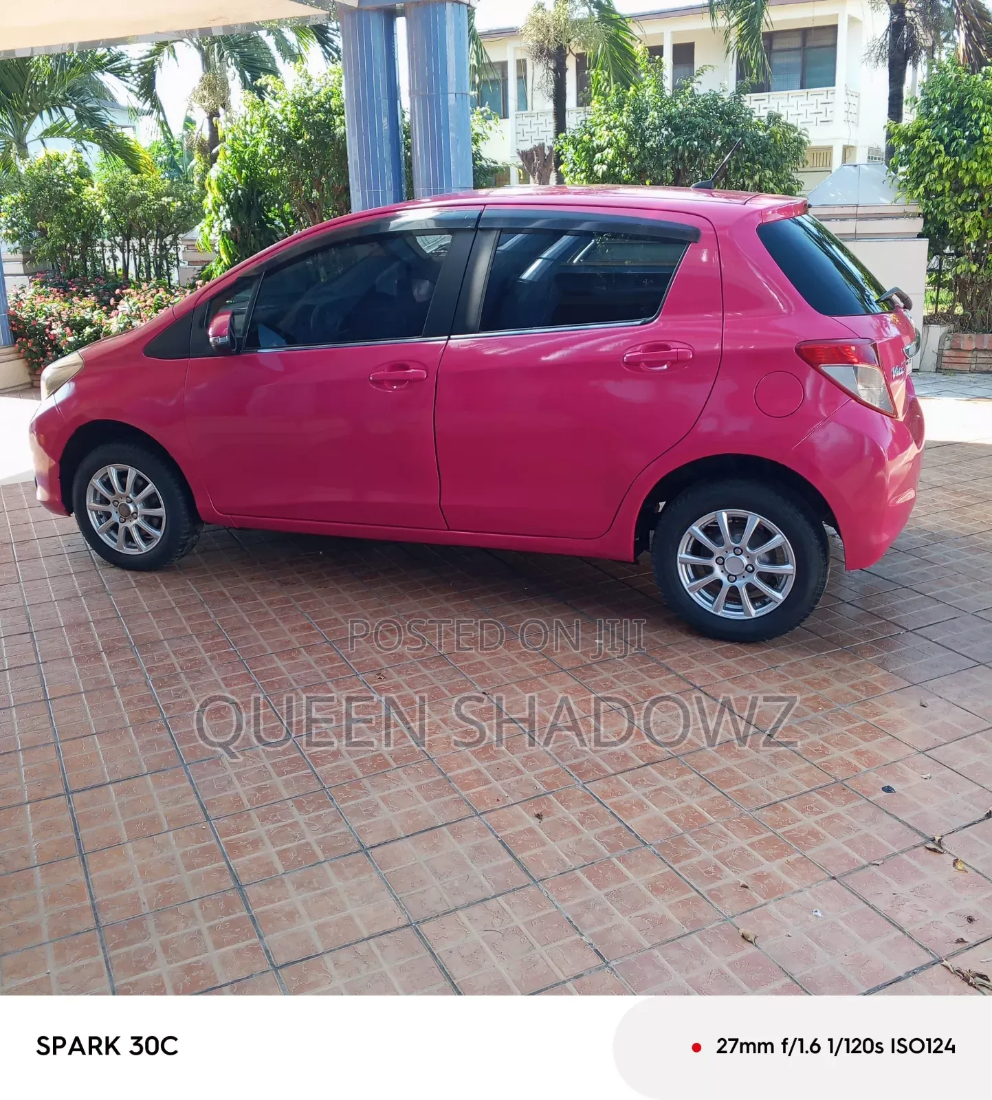 Toyota Vitz 2012 Pink