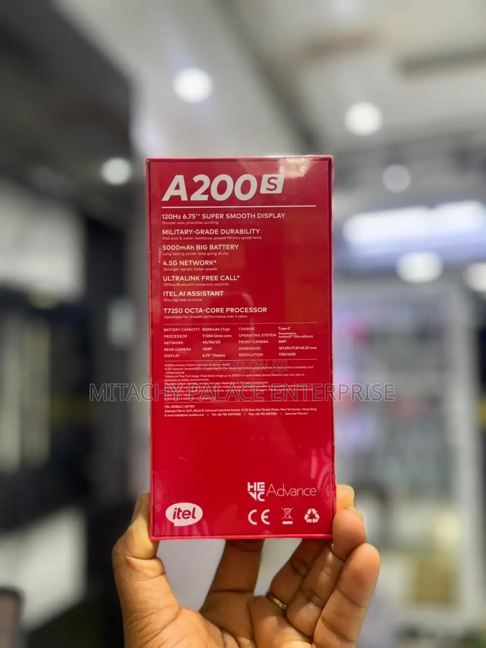 New Itel A200+ 64 GB
