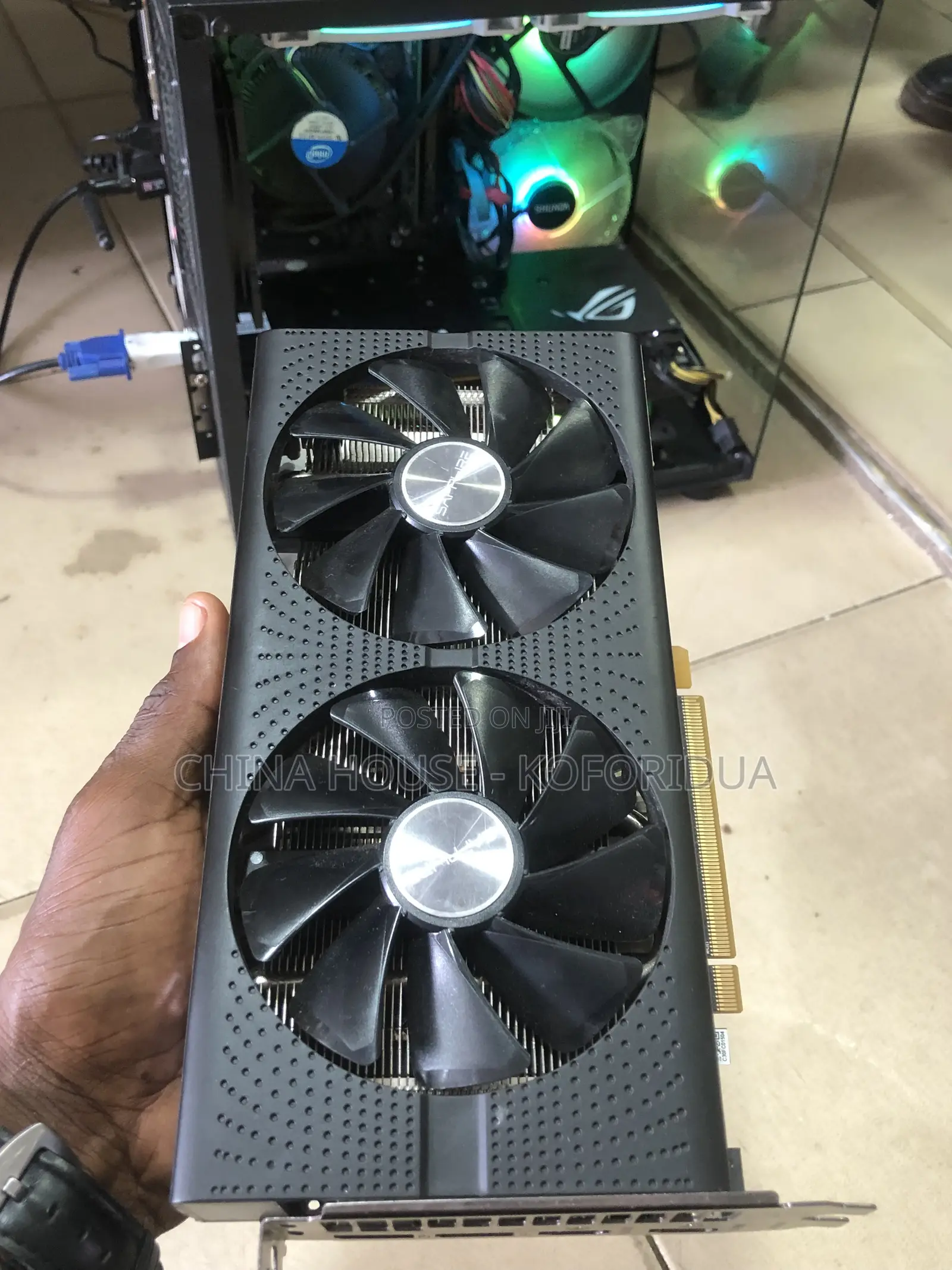 Amd Radeon Rx580 8gb Gpu (Graphics Card)
