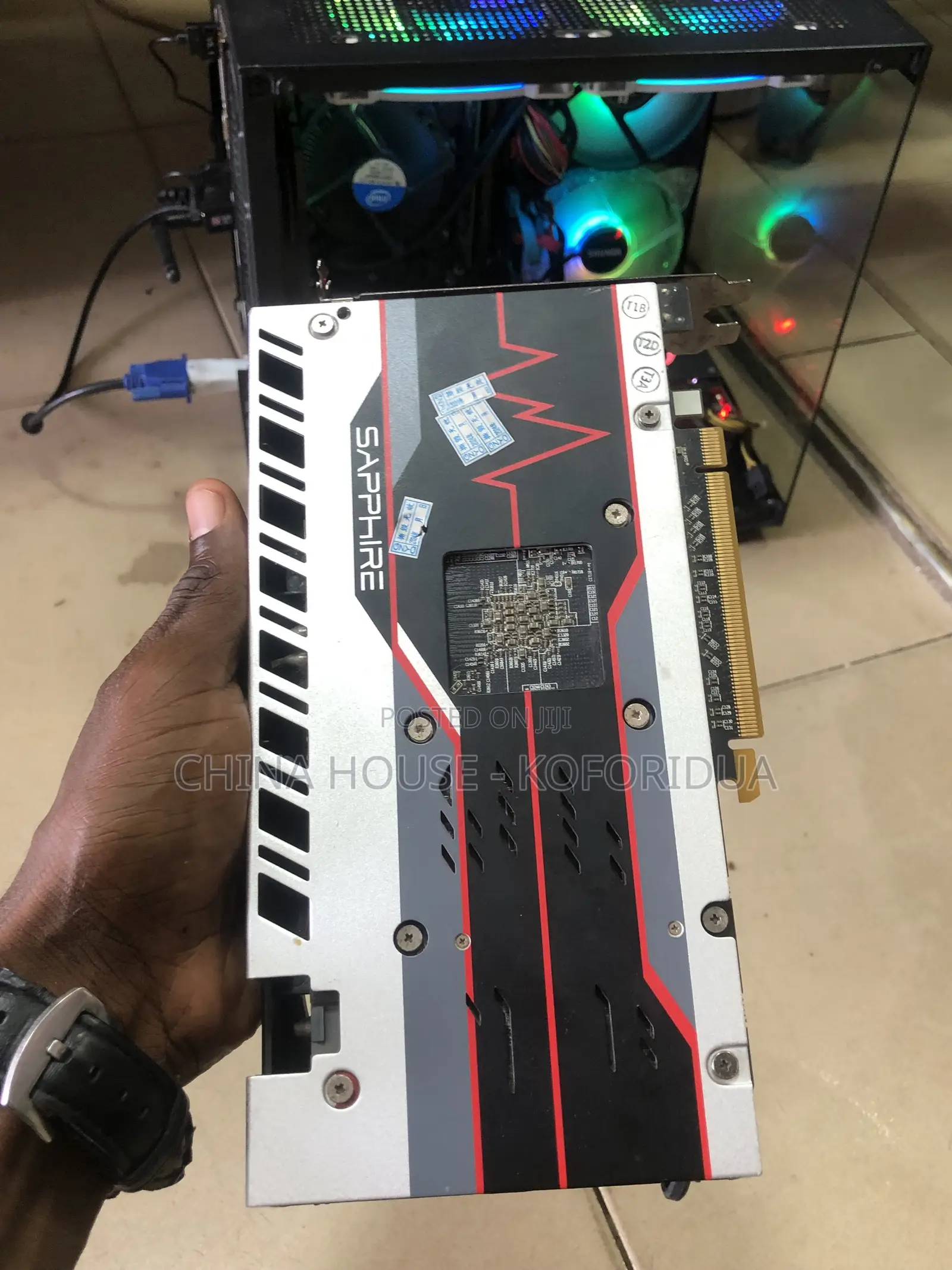 Amd Radeon Rx580 8gb Gpu (Graphics Card)