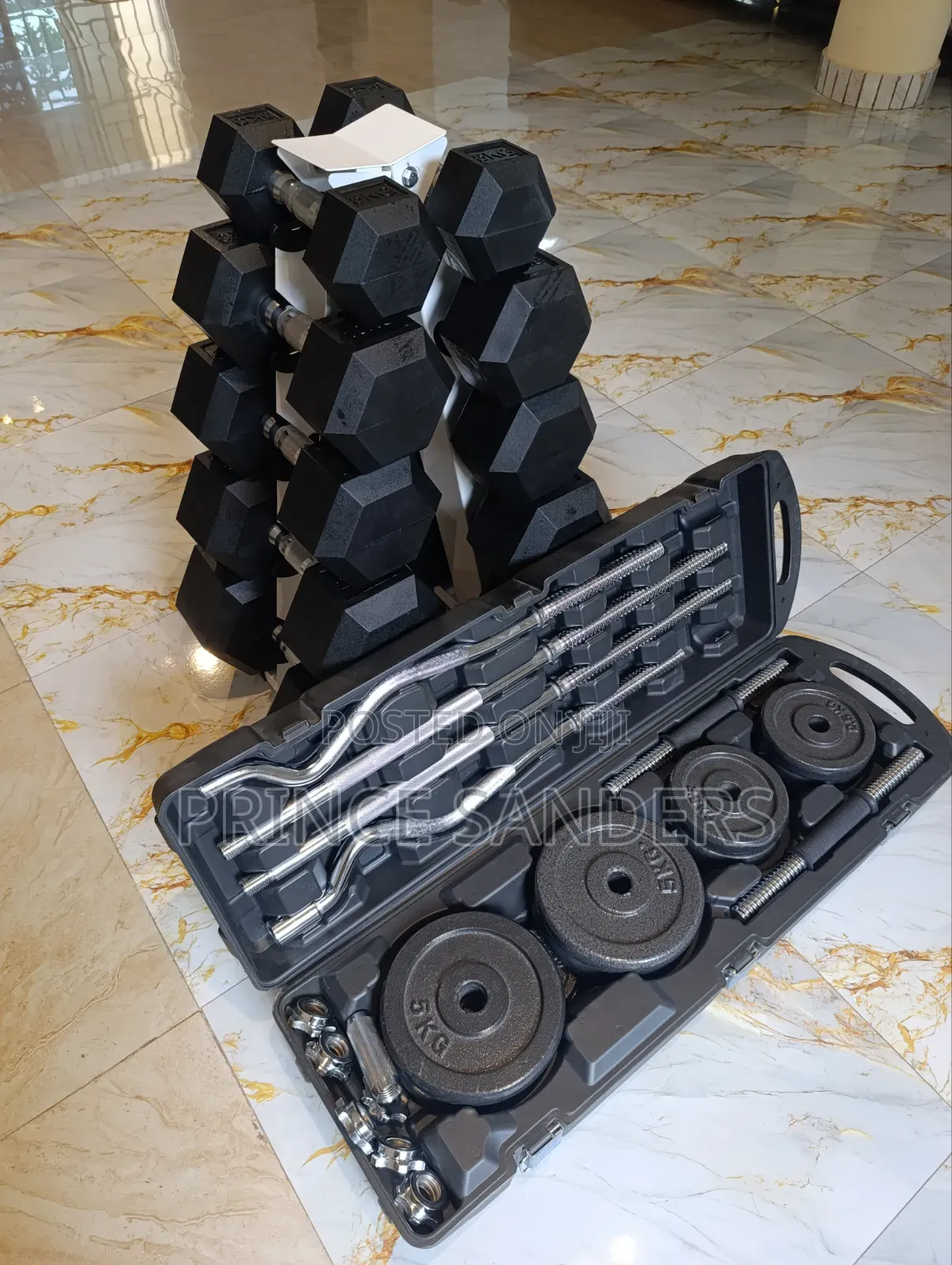 All Weight Hex Dumbbell + Barbell Set ,Coming Soon !!