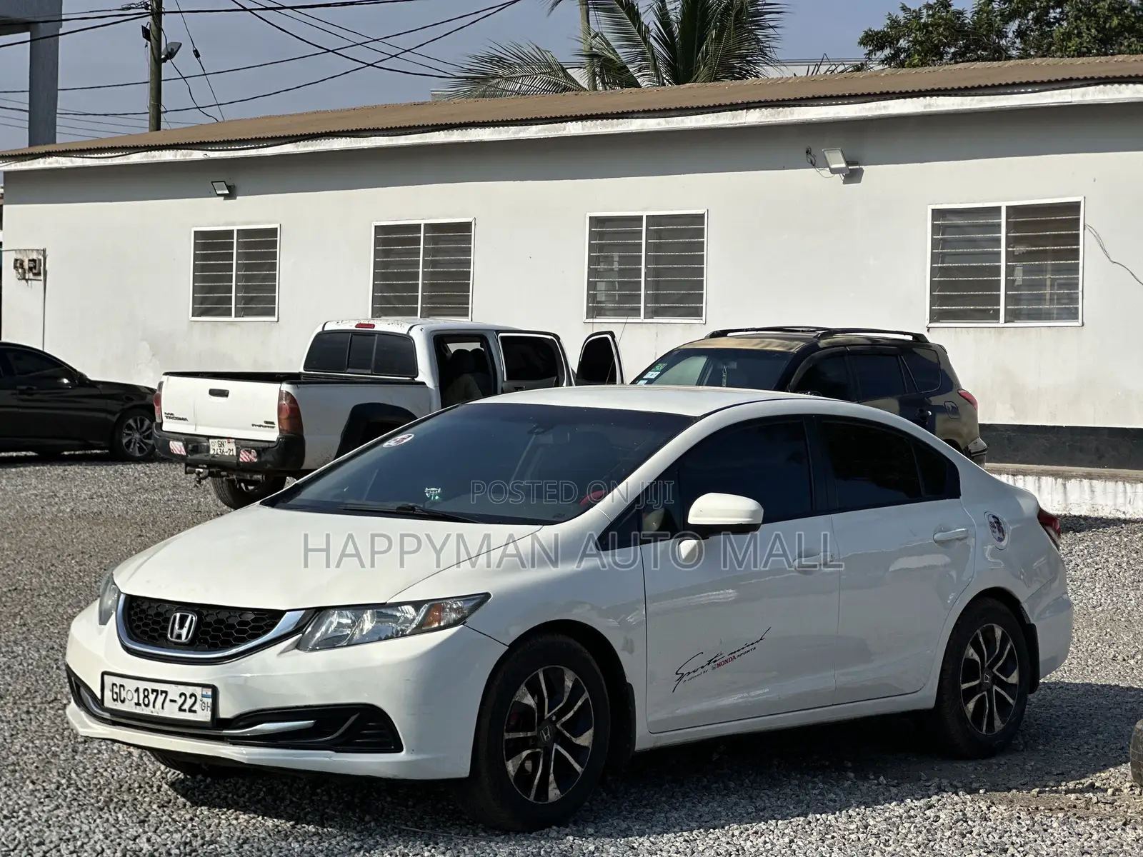 Honda Civic EX 4dr Sedan (1.8L 4cyl CVT) 2014 White