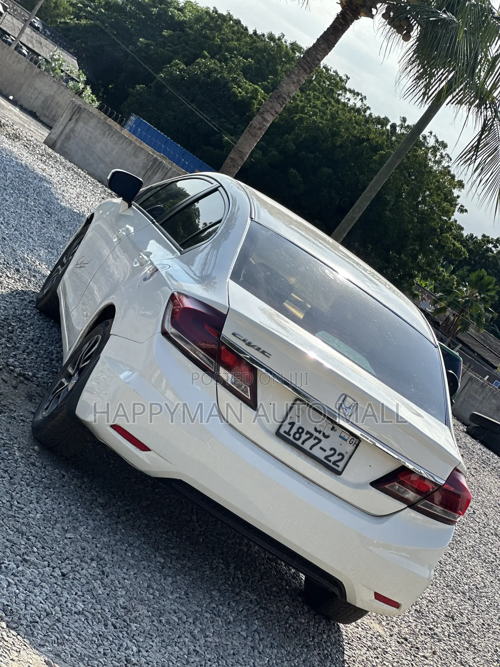 Honda Civic EX 4dr Sedan (1.8L 4cyl CVT) 2014 White