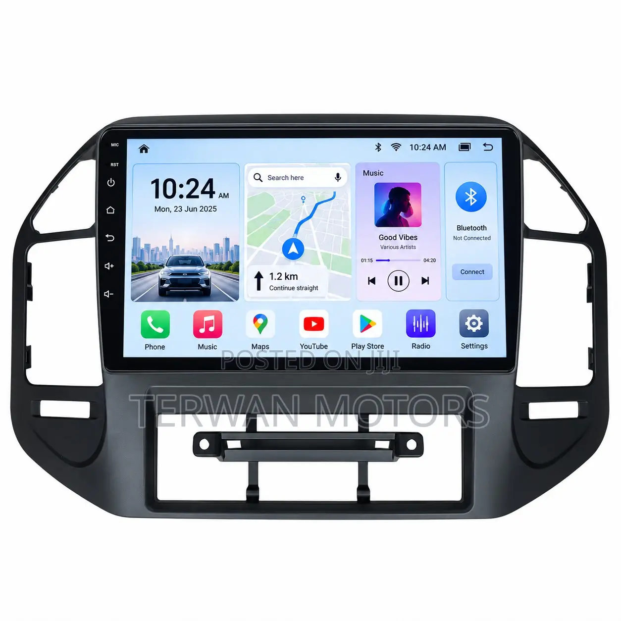 New Car Android Multimedia for Mitsubishi Pajero 2004 to 2005