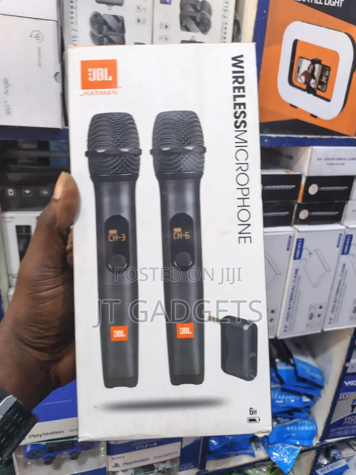 JBL Wireless Microphone — Dual Mic Set