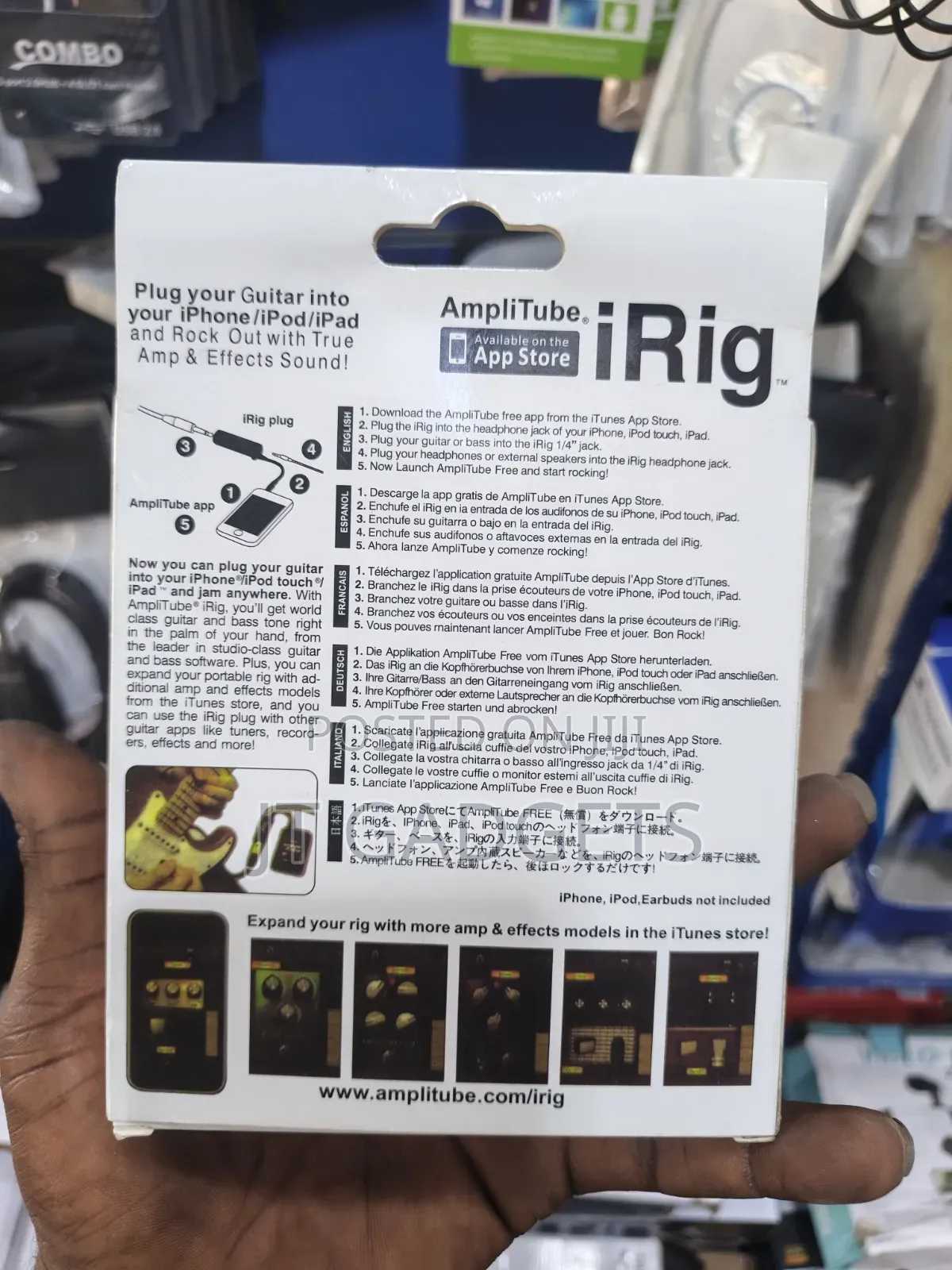 MULTIMEDIA AMPLITUBE iRIG - Guitar Amp