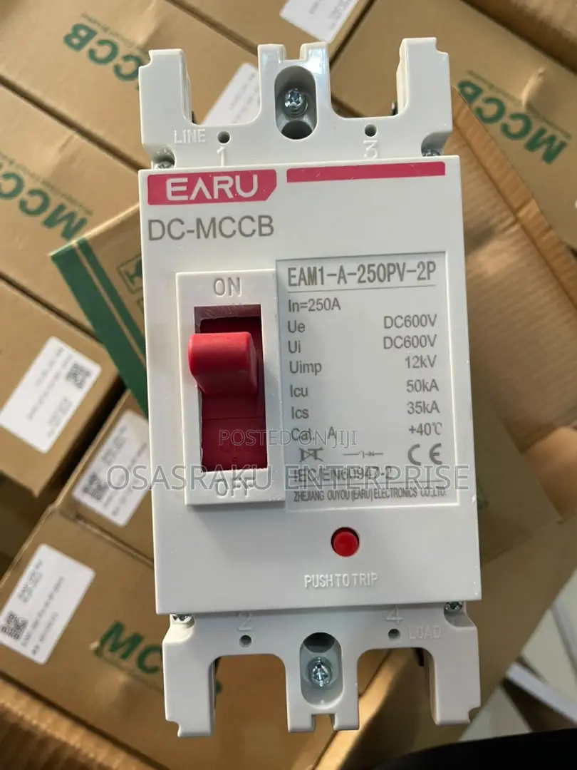 2-Pole 250a Dc McCb Circuit Breaker