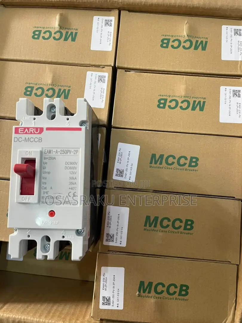 2-Pole 250a Dc McCb Circuit Breaker