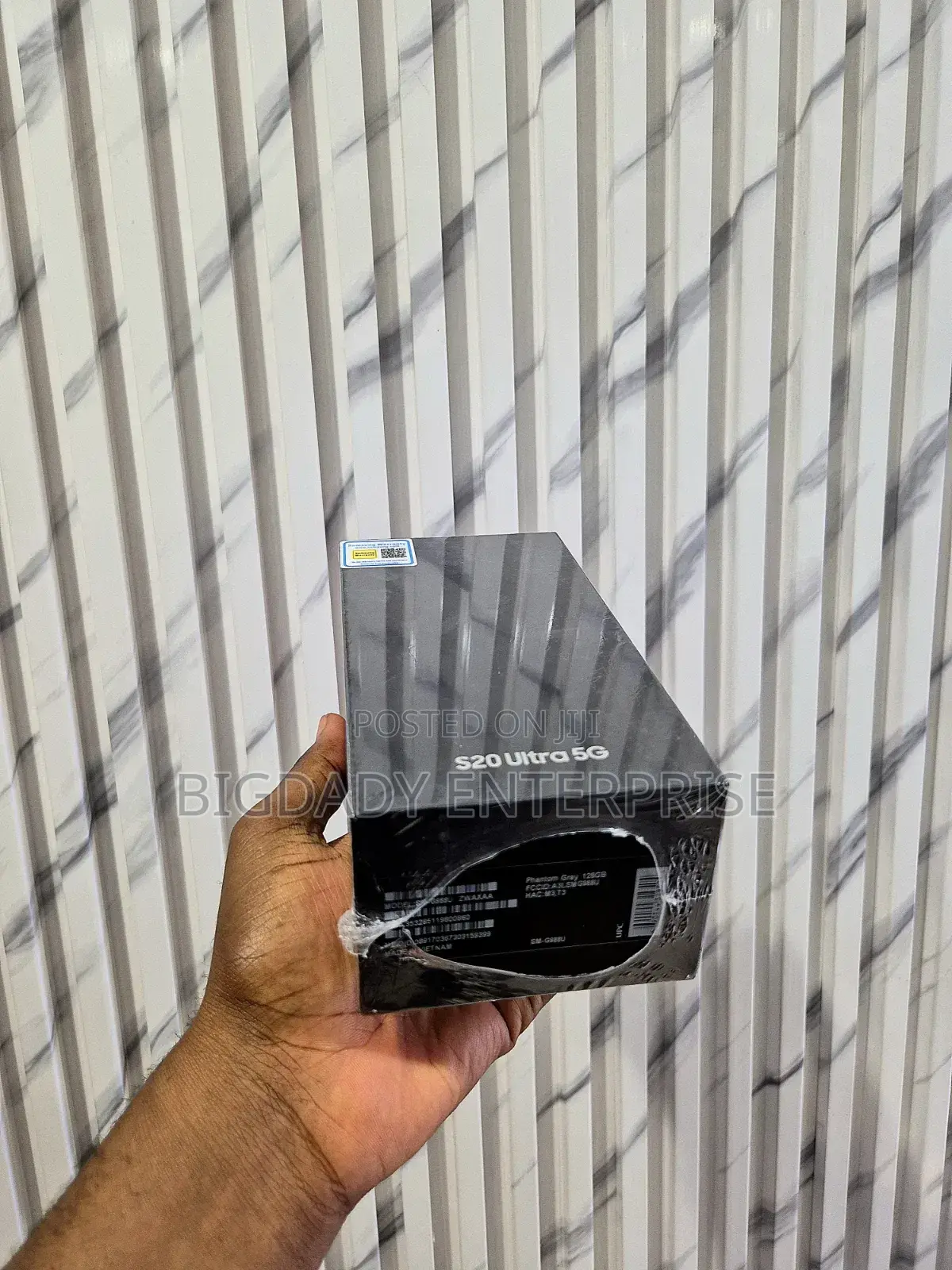 New Samsung Galaxy S20 Ultra 5G 128 GB Black