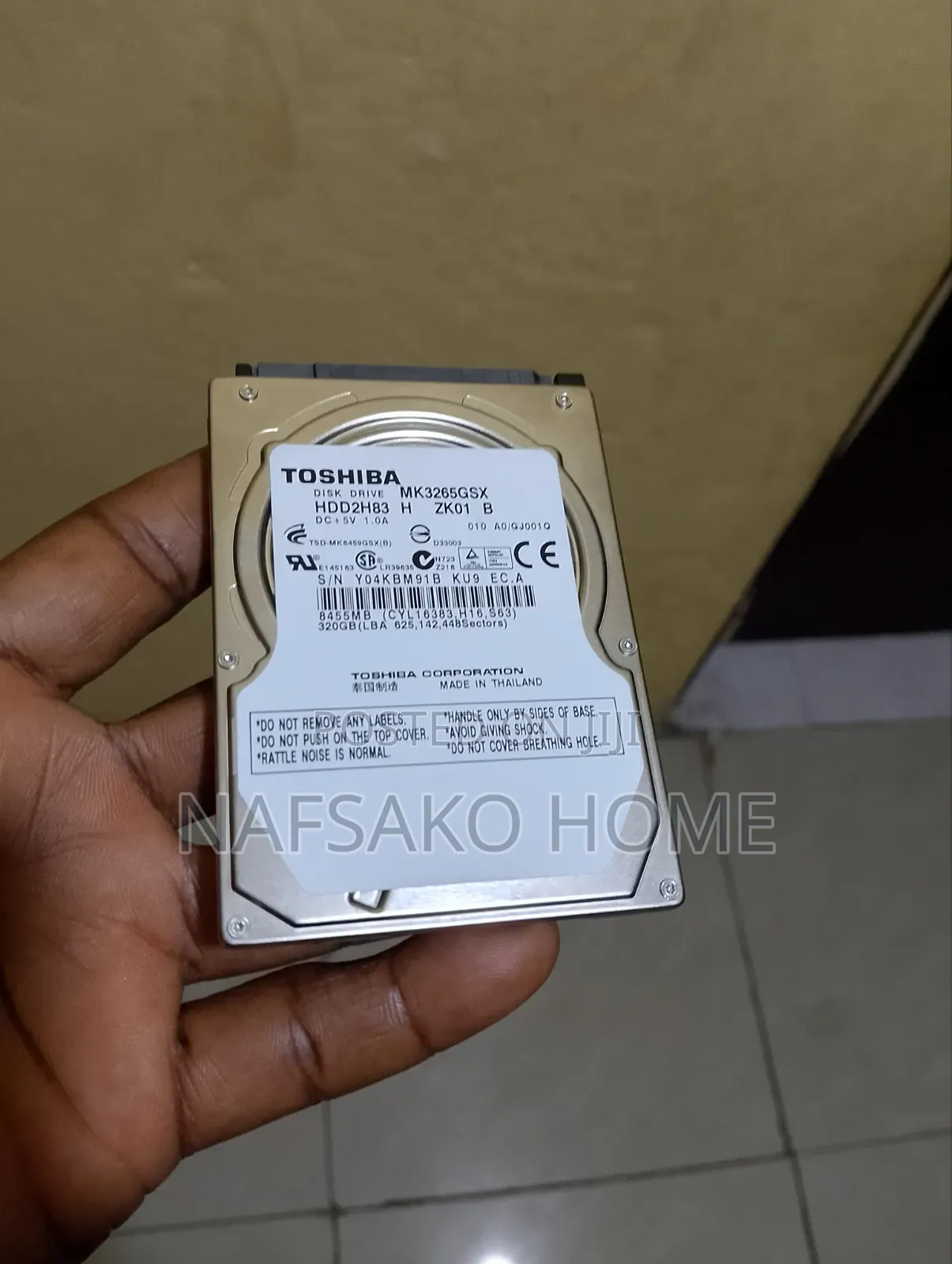 320gb Laptop Harddrive