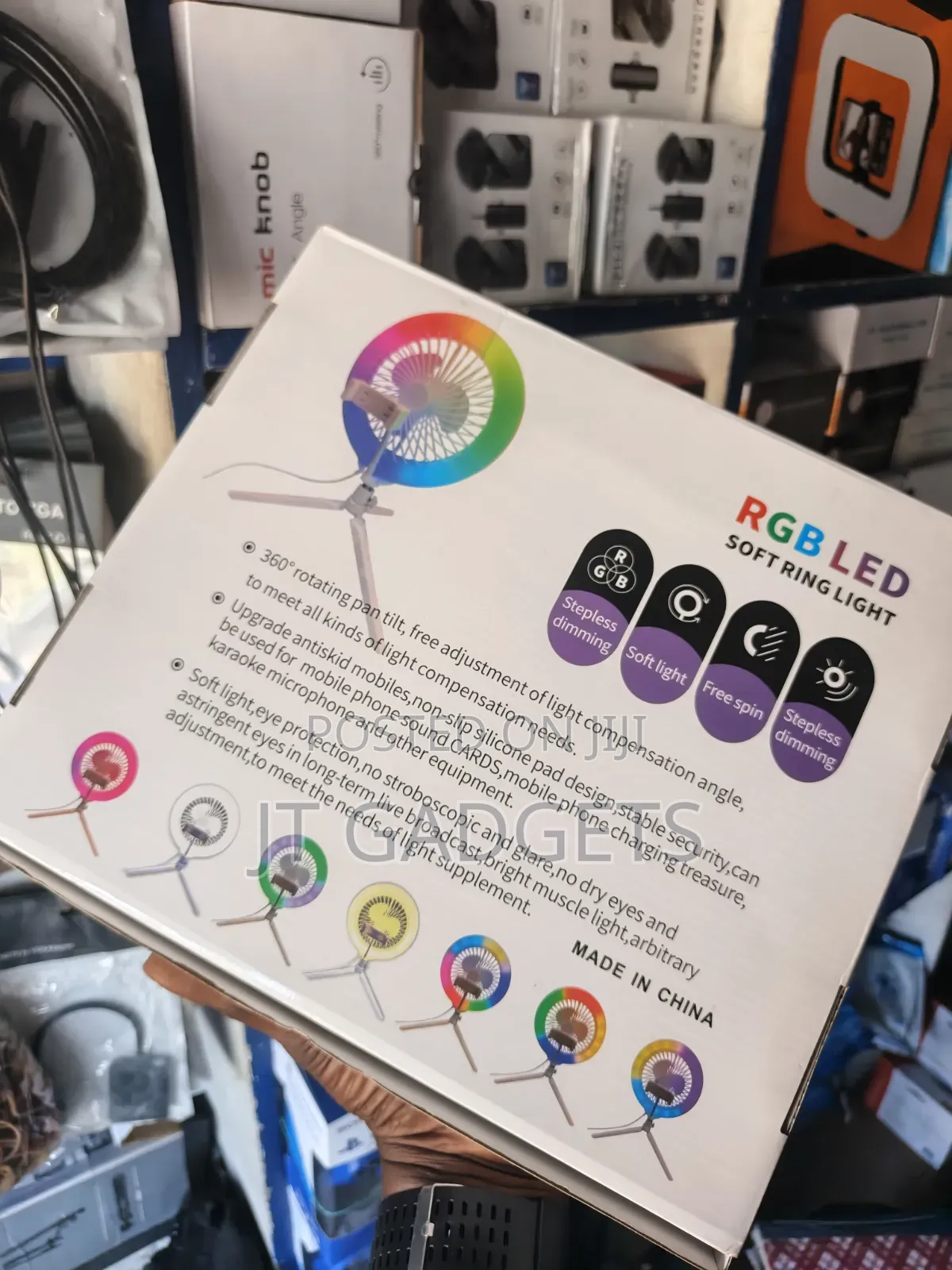 Fs-260 RGB Ring Light + Fan