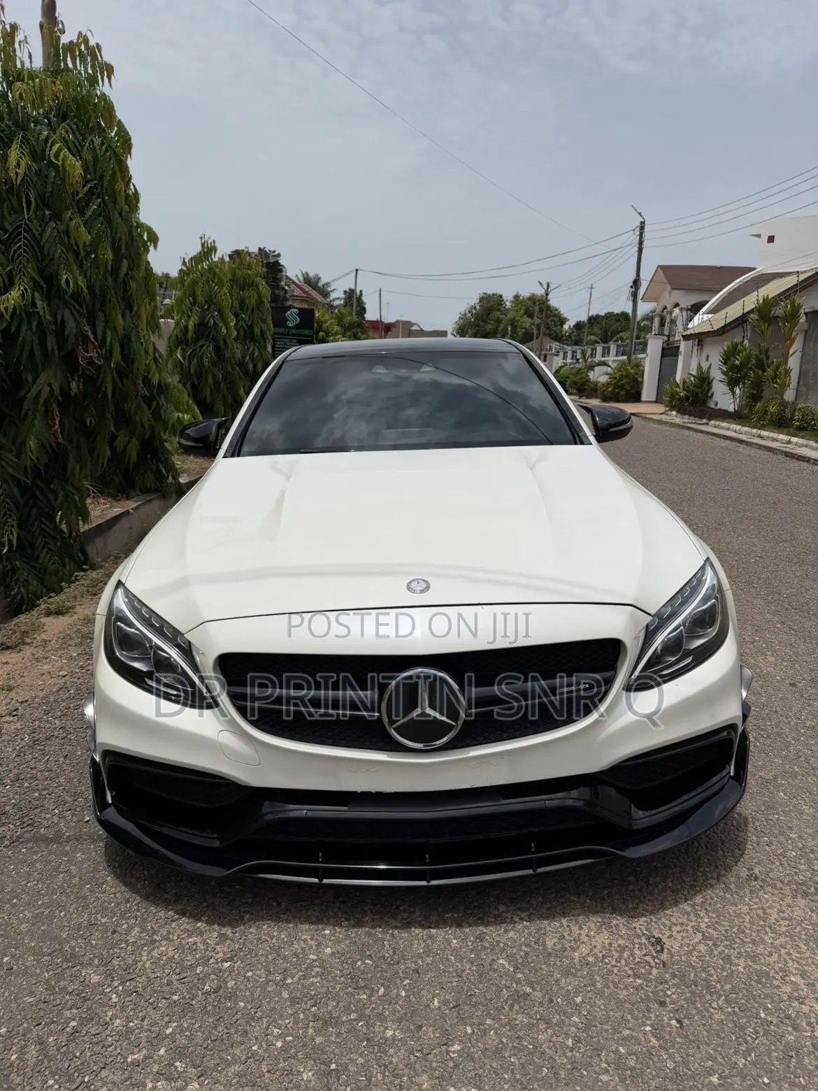 Mercedes-Benz C63 S RWD Sedan (4.0L V8 7A) 2017 White
