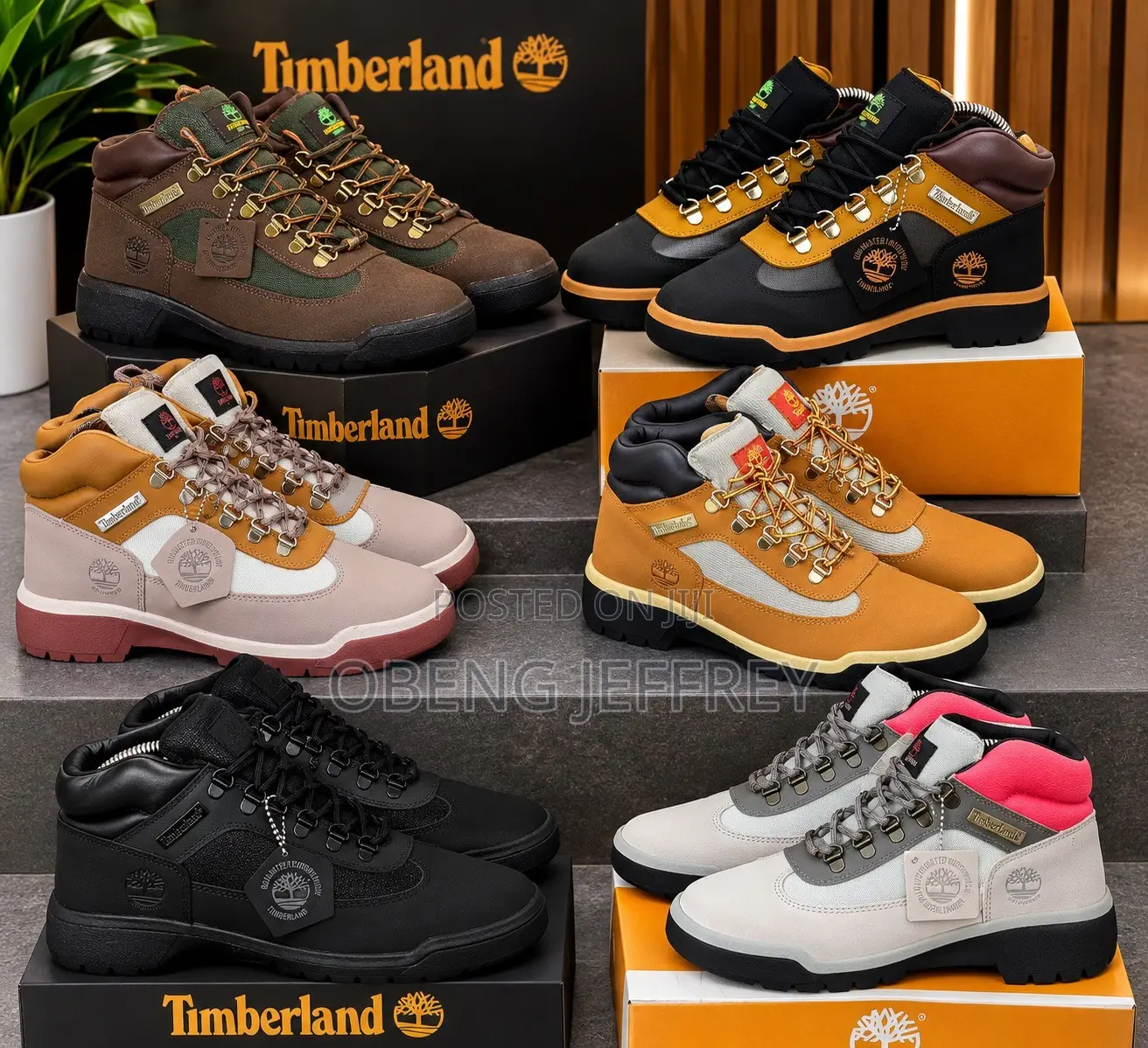 Original Timberland Field Boots in Colours