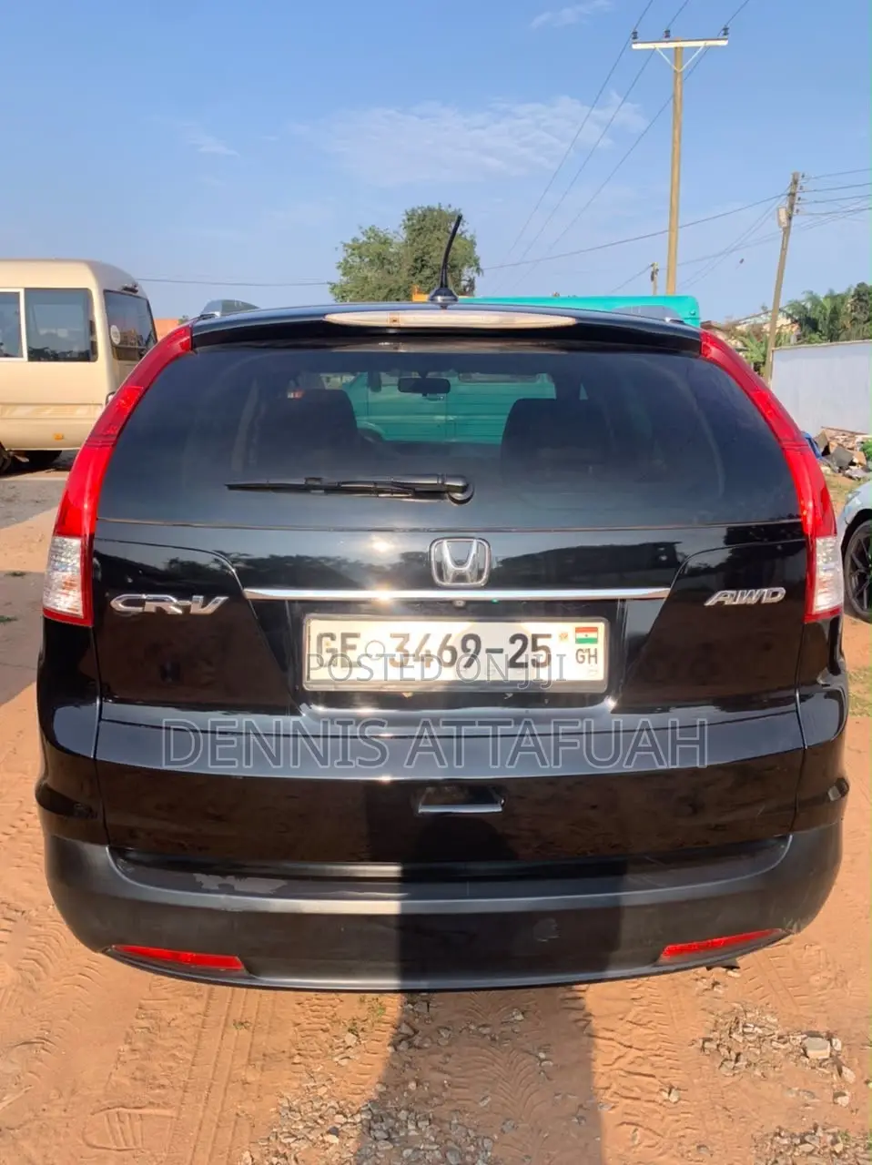 Honda CR-V EX-L 4dr SUV (2.4L 4cyl CVT) 2015 Black