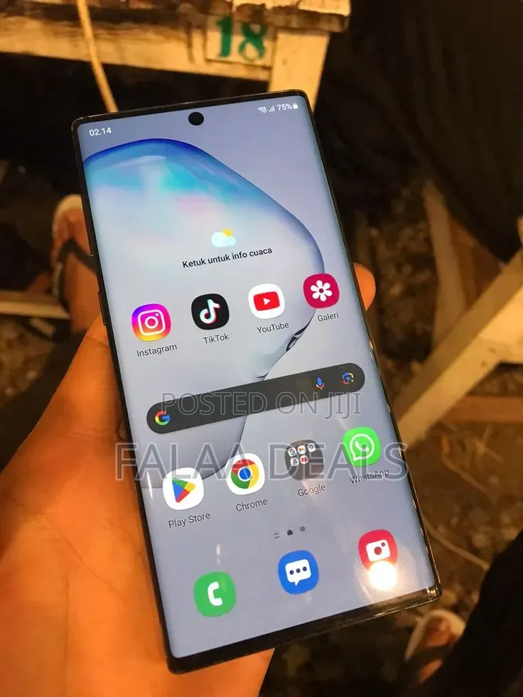 Samsung Galaxy Note 10 Plus 256 GB Silver