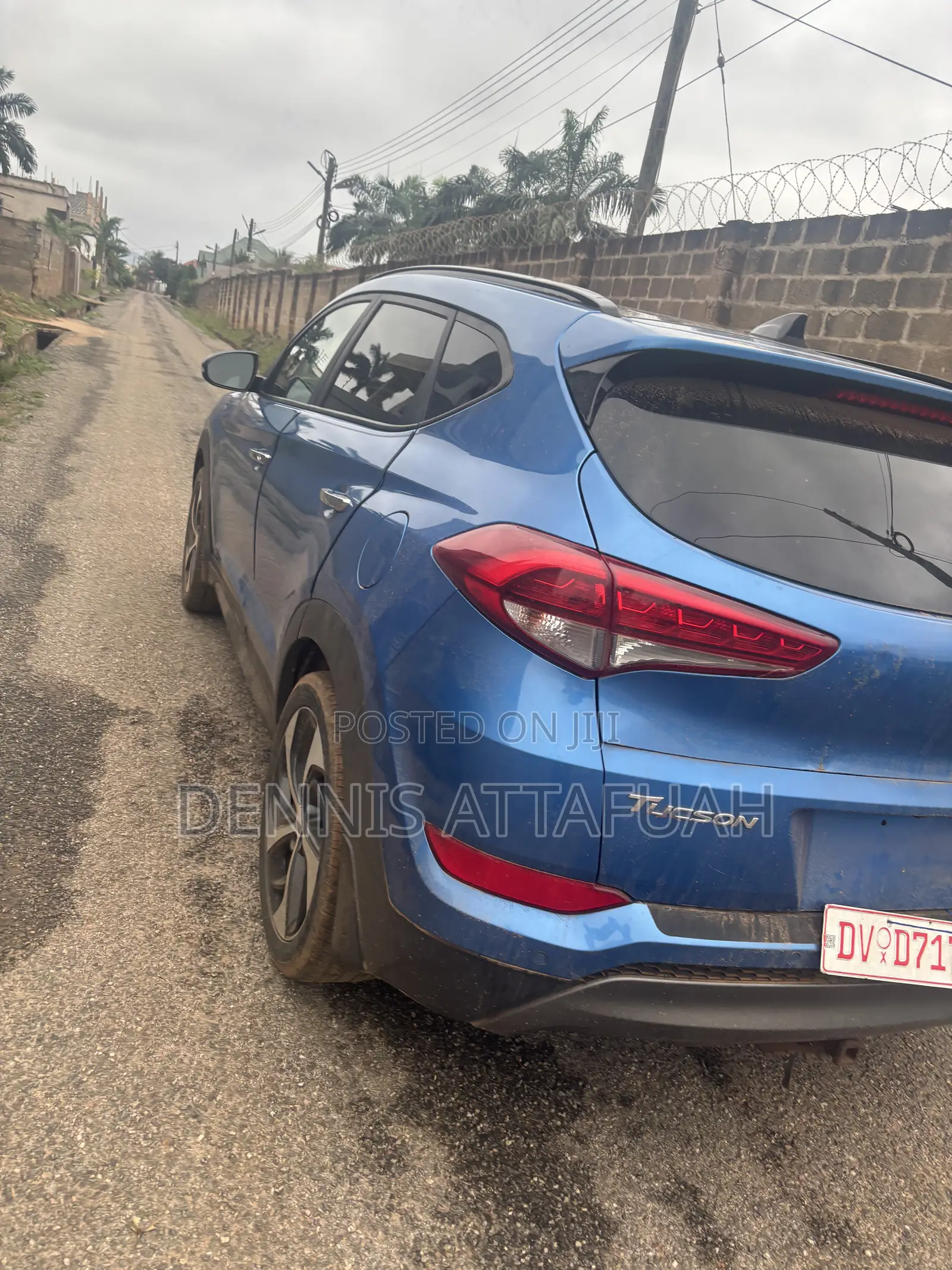 Hyundai Tucson Limited AWD 2016 Blue