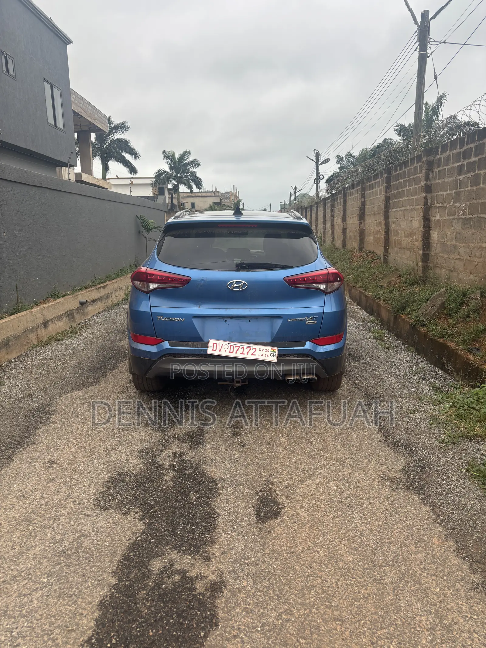 Hyundai Tucson Limited AWD 2016 Blue
