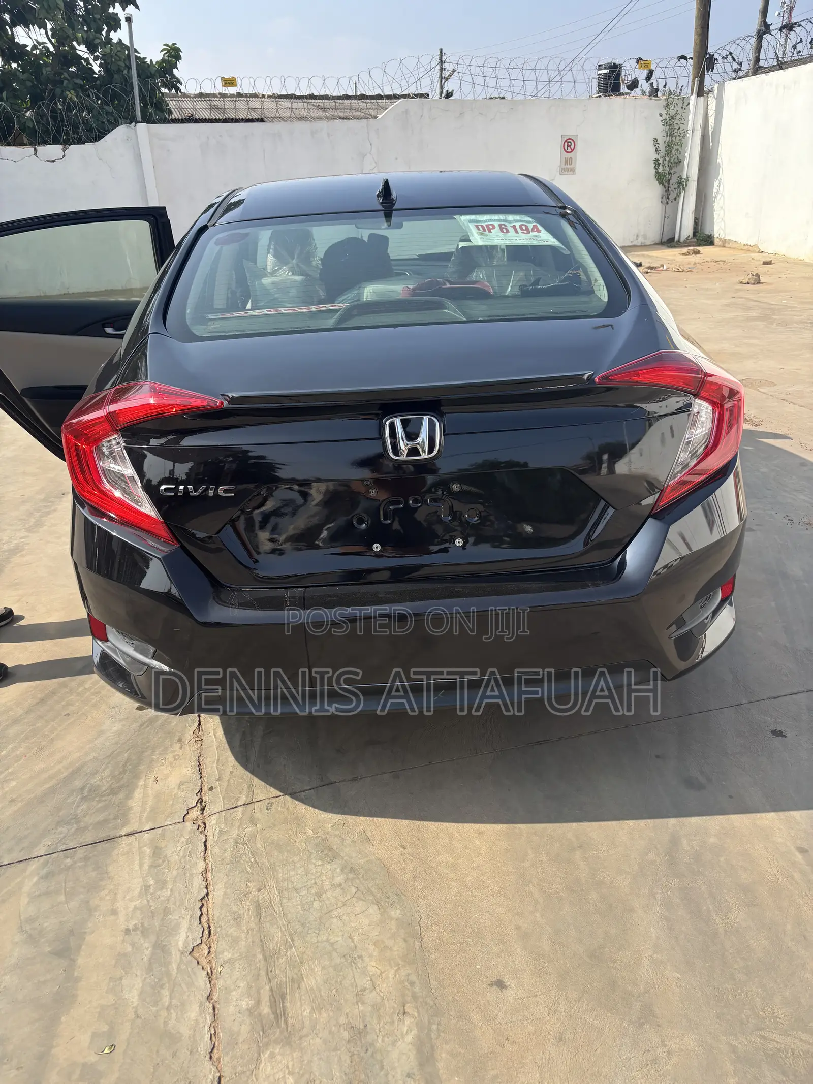 Honda Civic EX 4dr Sedan (2.0L 4cyl) 2017 Black