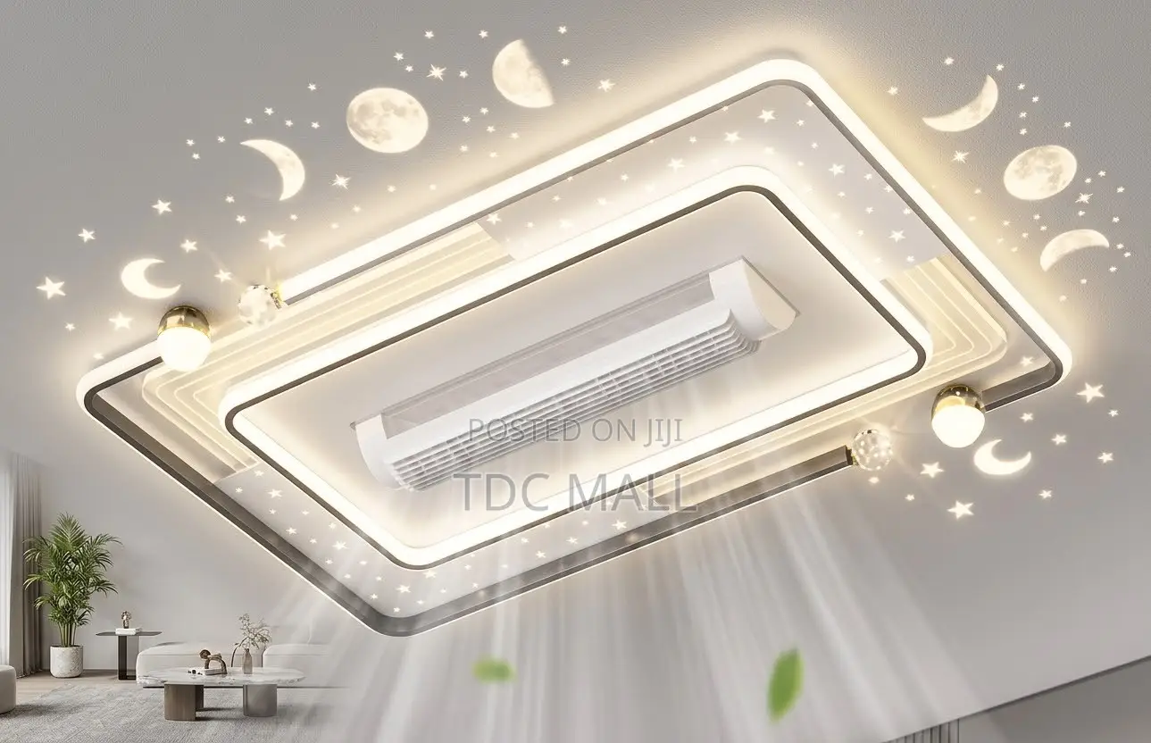 Luxury Fanlight With Bluetooth + Remote
