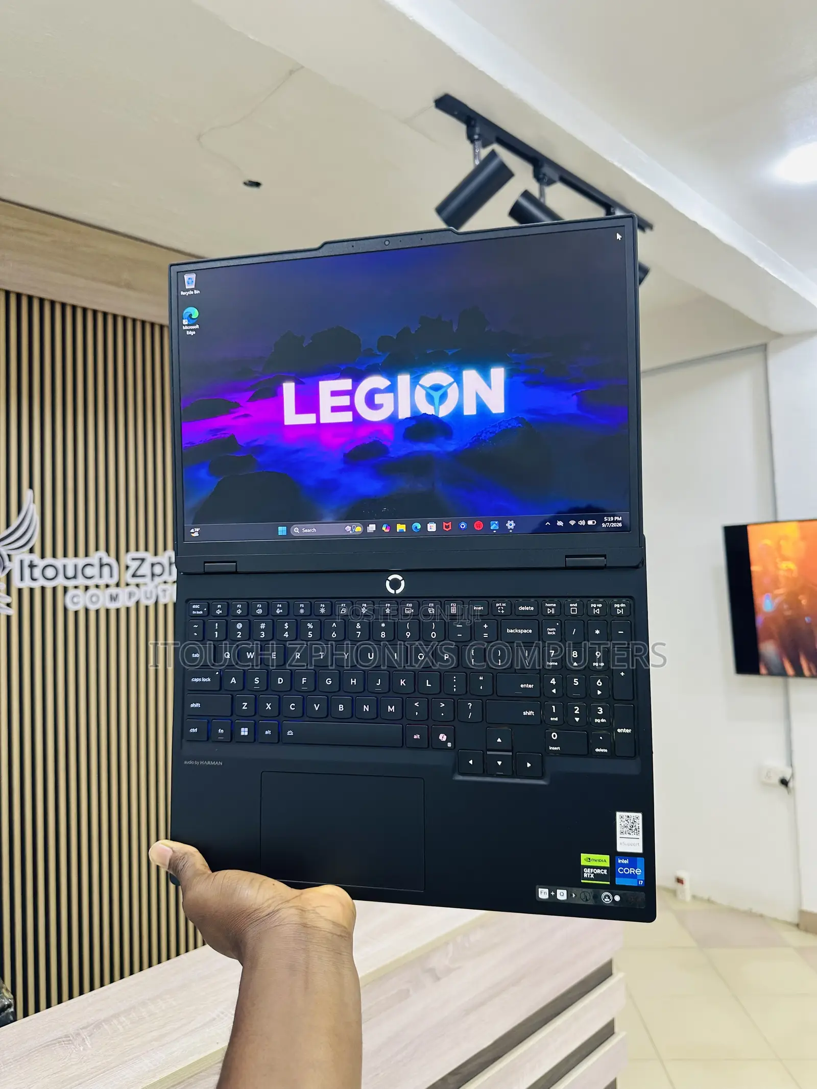 Laptop Lenovo Legion 5 16GB Intel Core i7 SSD 1T