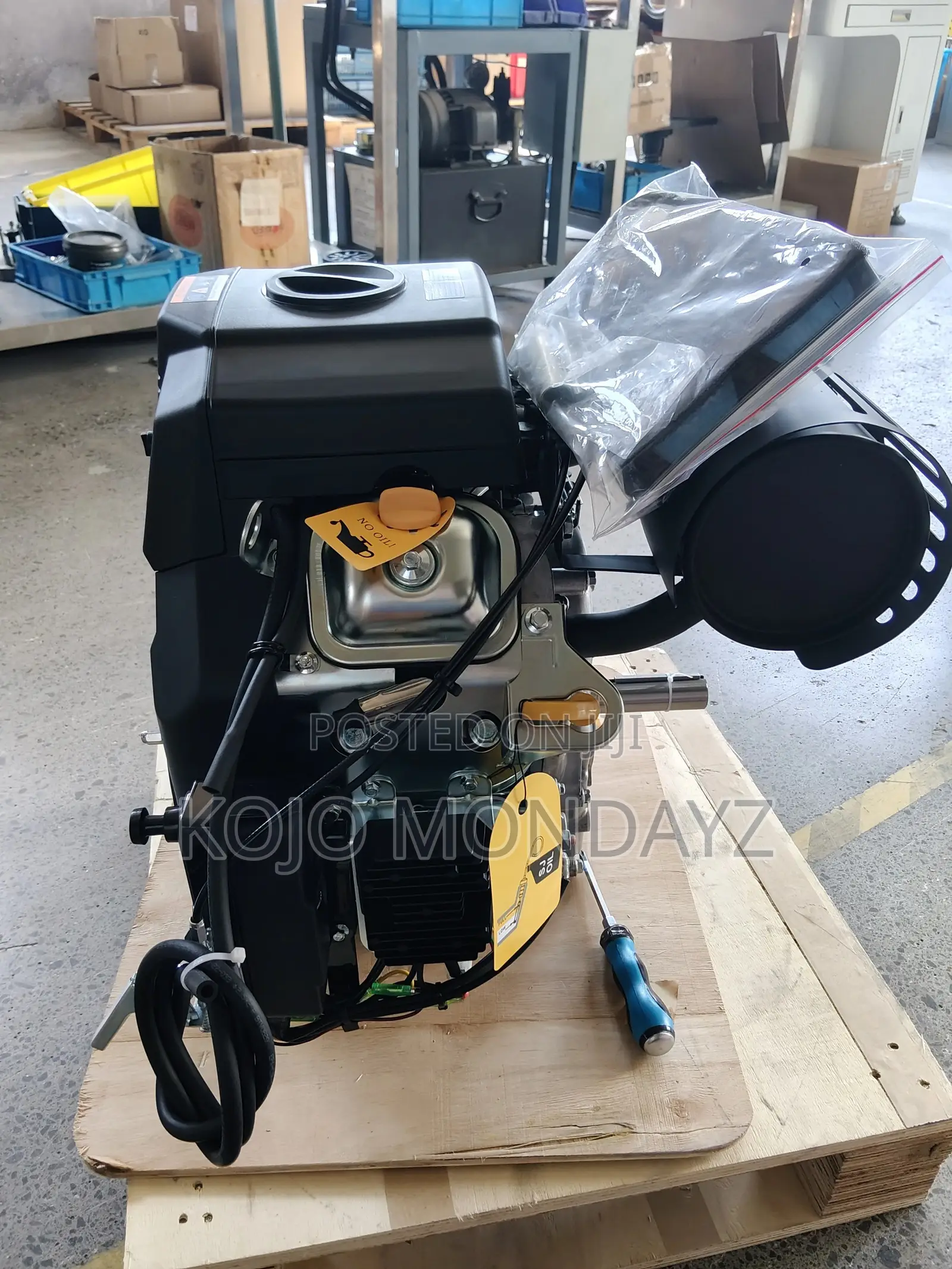 764cc Twin-Cylinder Gasoline Engine.
